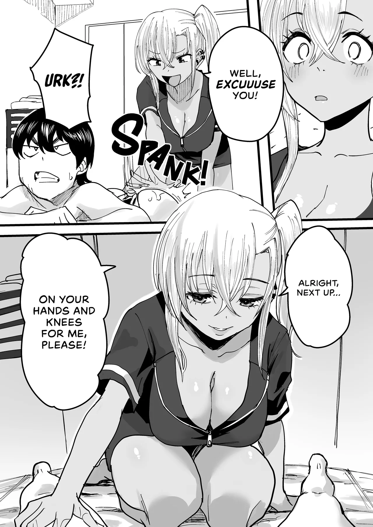Happy Endings with a Tanned Gyaru Massage Therapist page 15