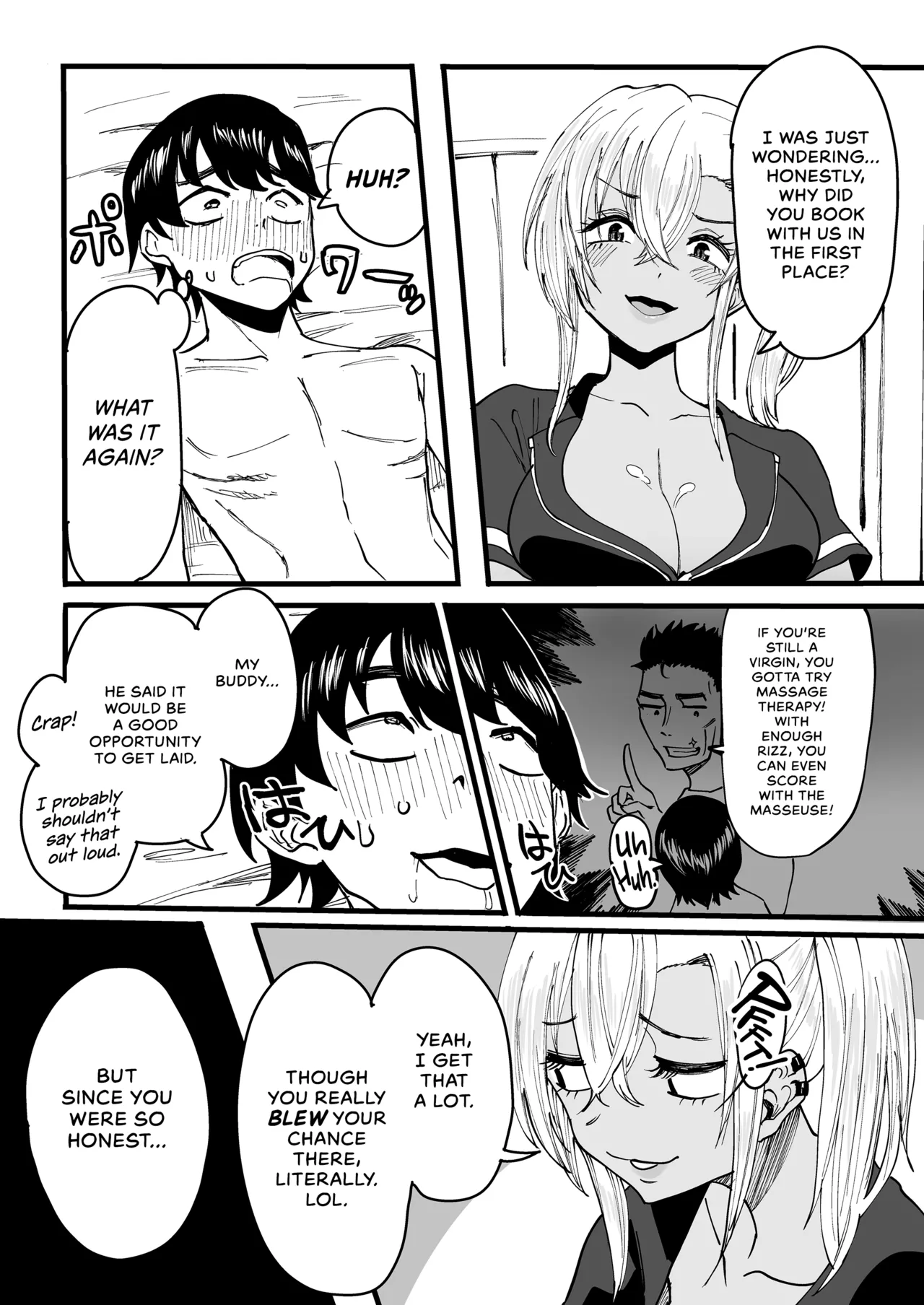 Happy Endings with a Tanned Gyaru Massage Therapist page 24