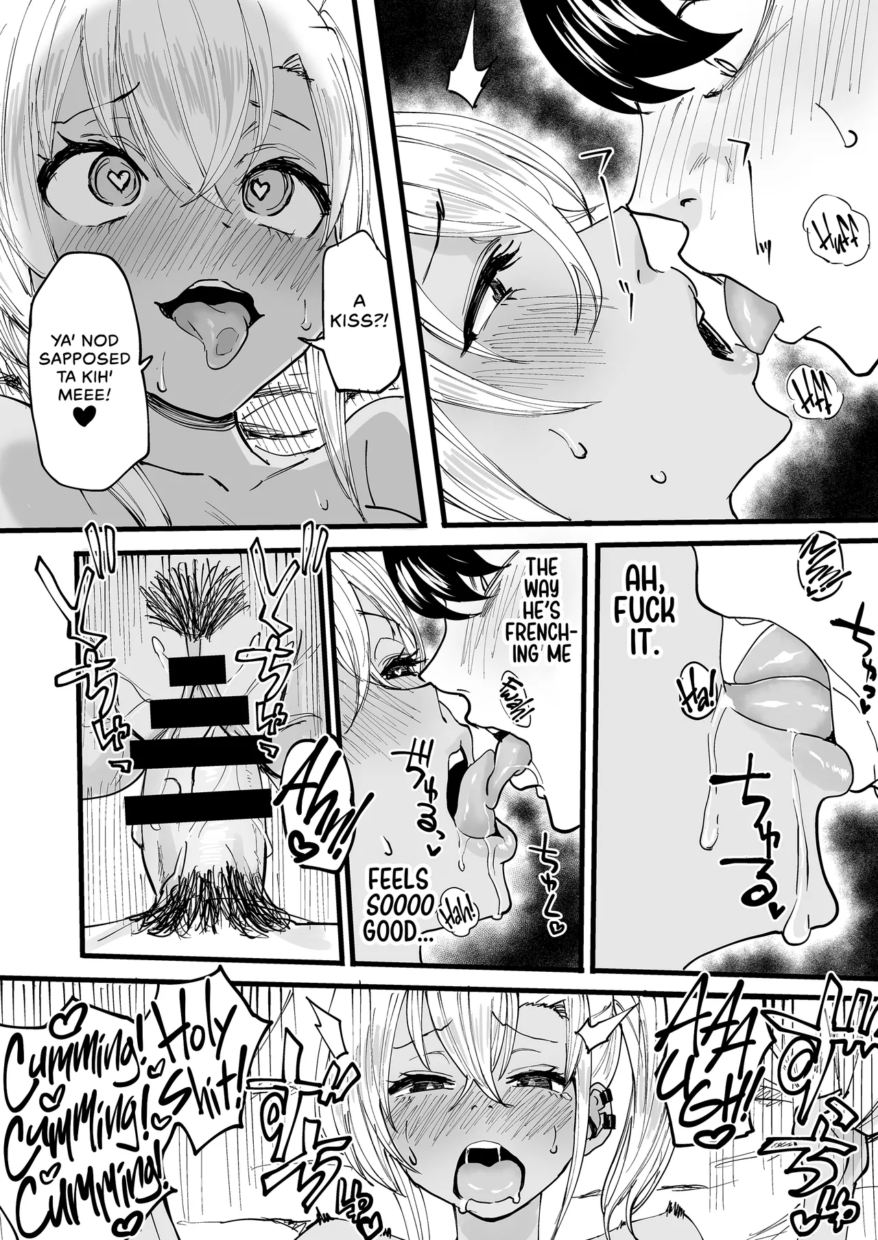 Happy Endings with a Tanned Gyaru Massage Therapist page 37