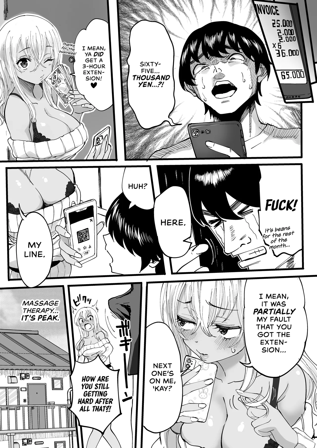 Happy Endings with a Tanned Gyaru Massage Therapist page 41