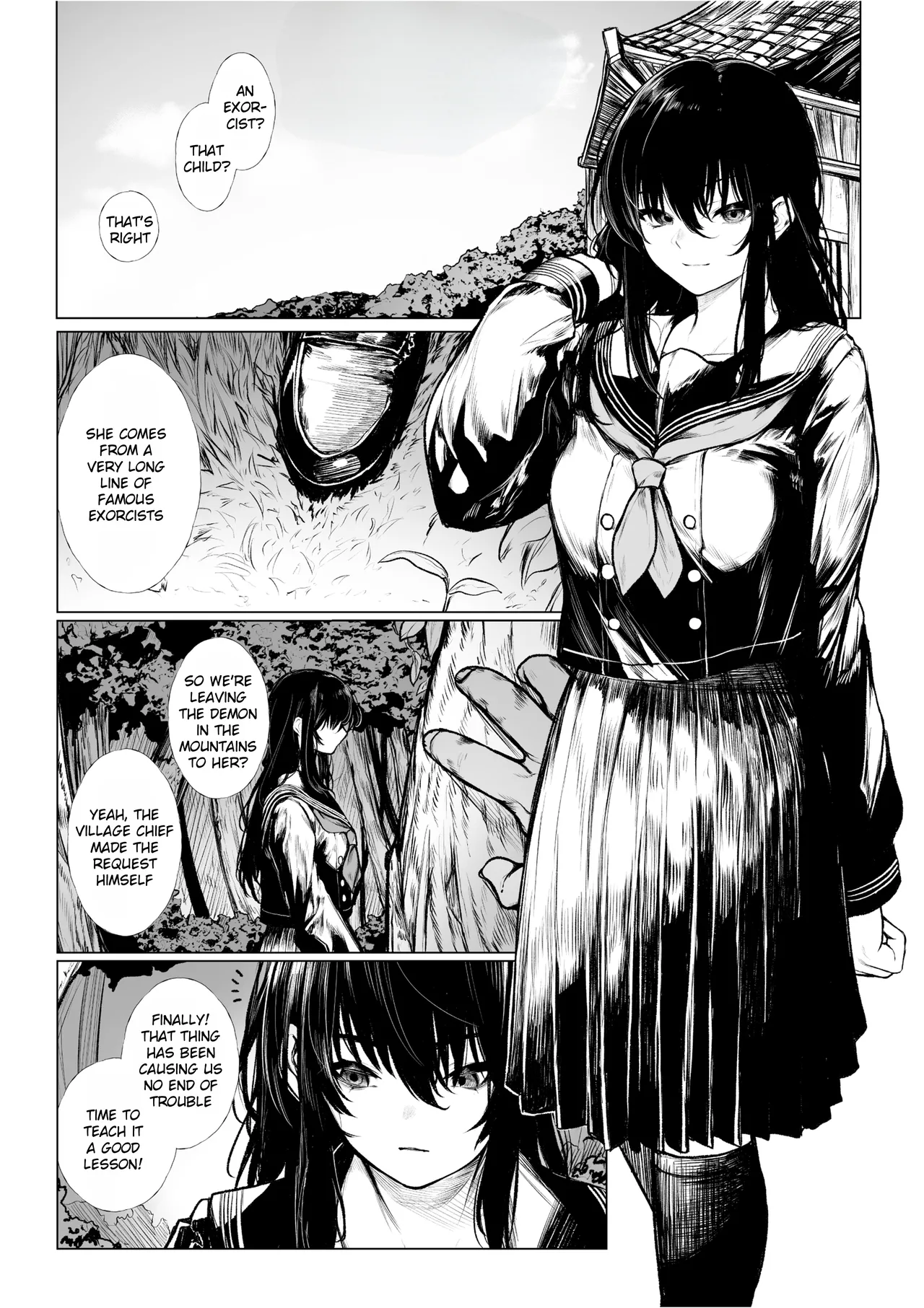 Haraiya Isn't Going to Lose to a Little Demon page 1