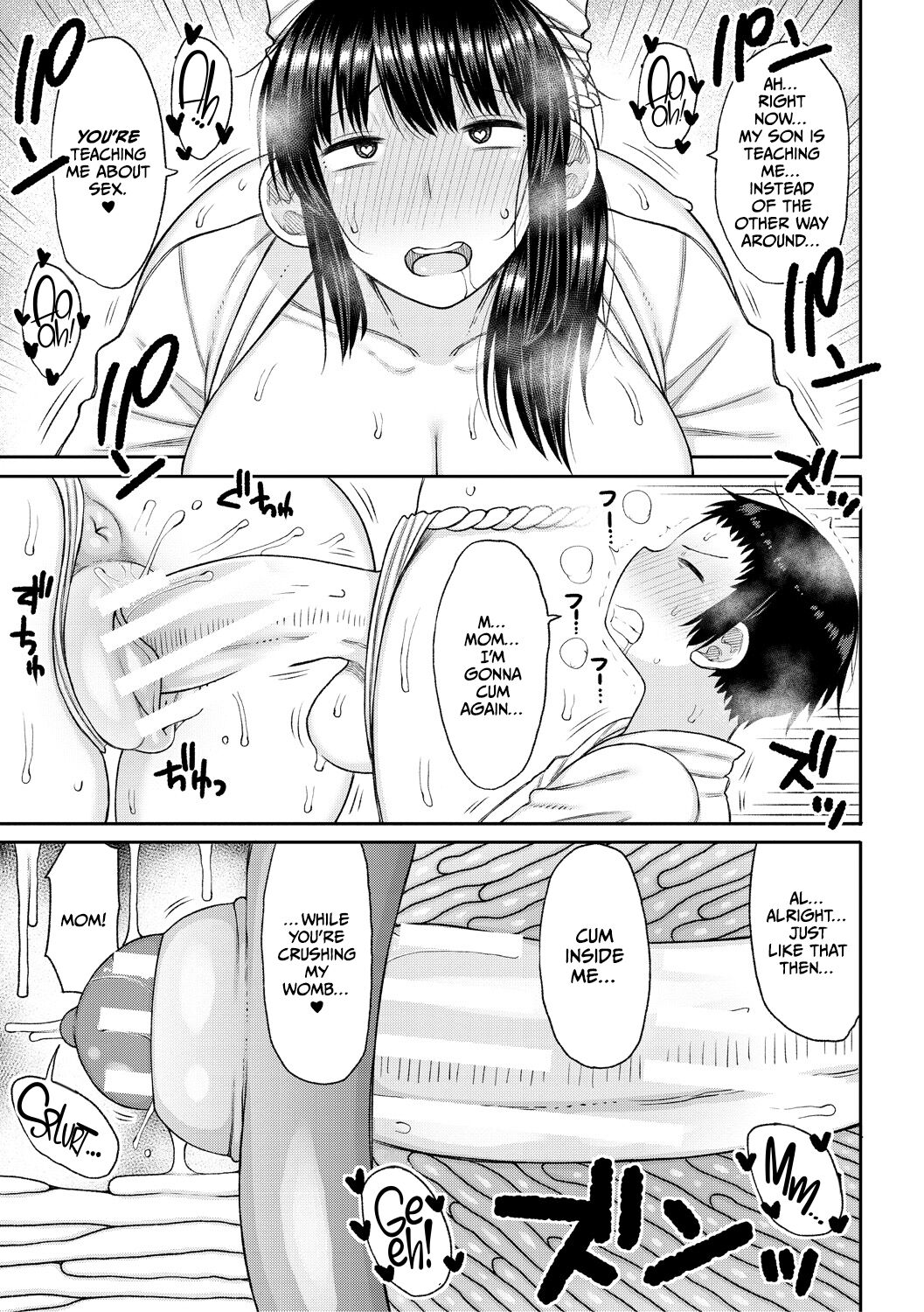 Haramitagari na Hahaoya ~Okaa-san to Ippai Kozukuri Shiyou ne~ page 113