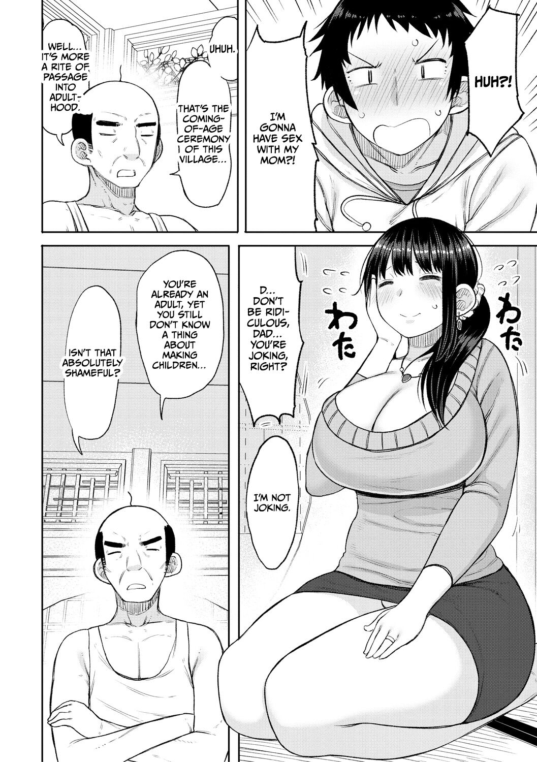 Haramitagari na Hahaoya ~Okaa-san to Ippai Kozukuri Shiyou ne~ page 84