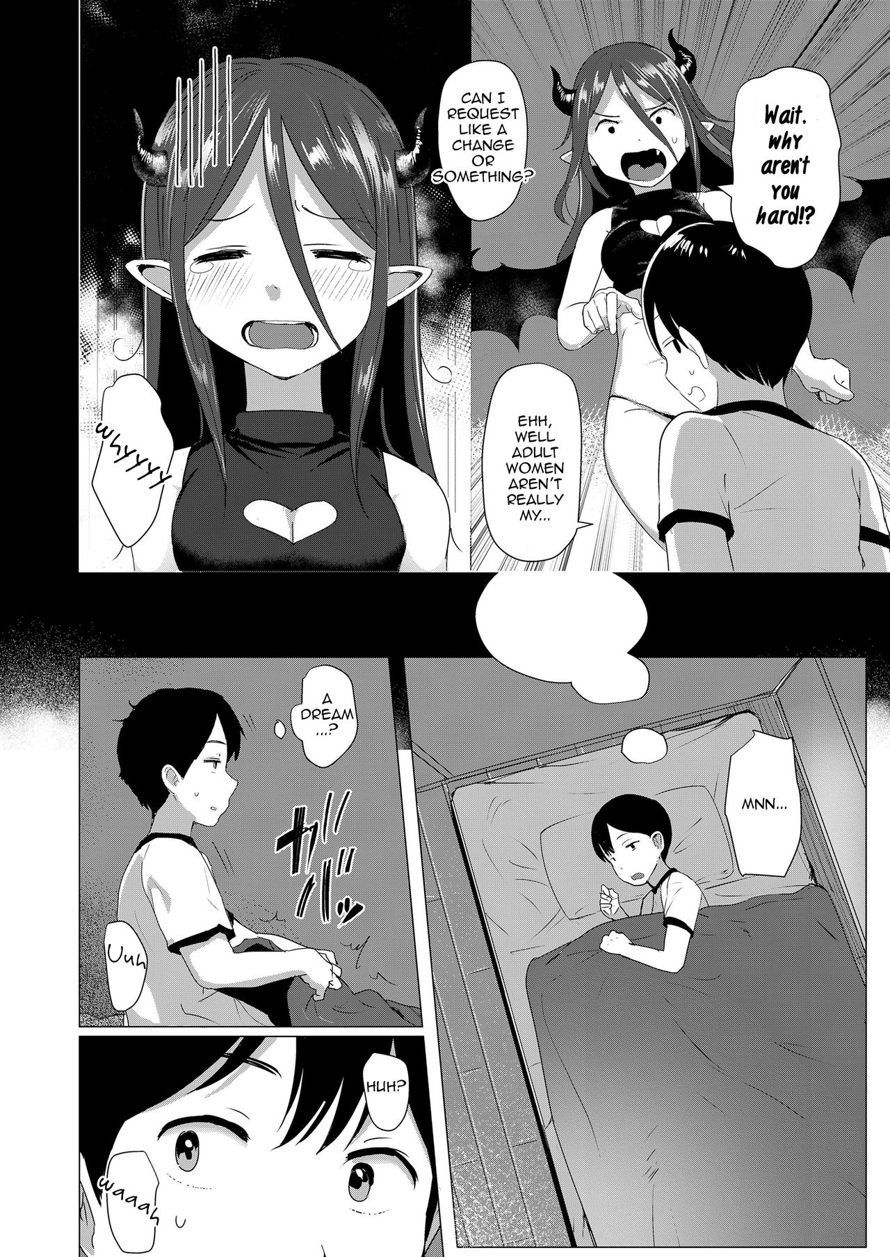 Harapeko Succubus Vanilla-chan|Hungry Succubus Vanilla-chan page 2