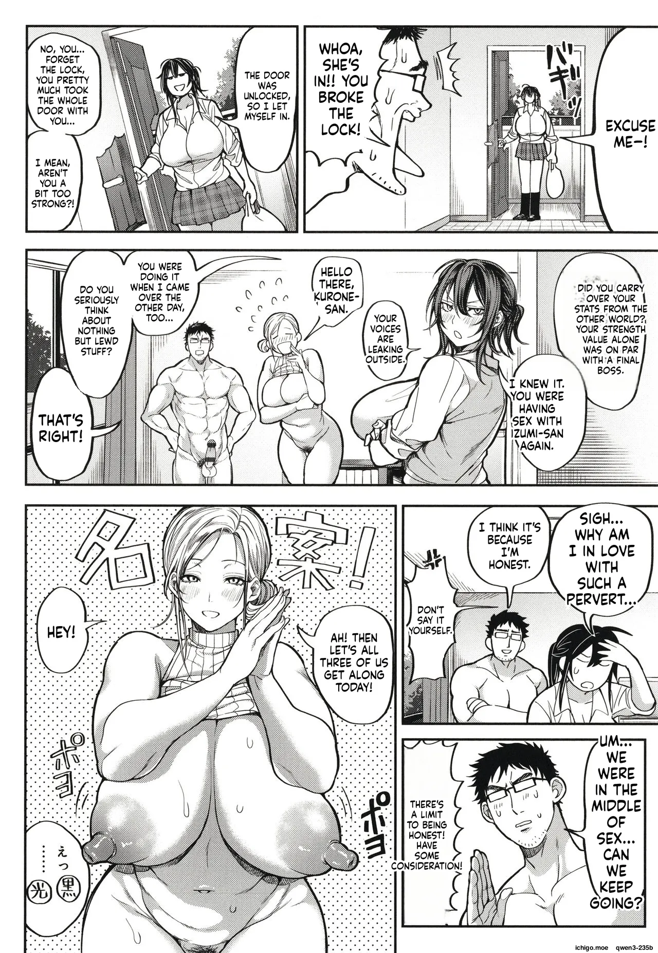 Harem Quest Ore to Bijo to Oppai to Isekai Nikuyoku Seikatsu page 219