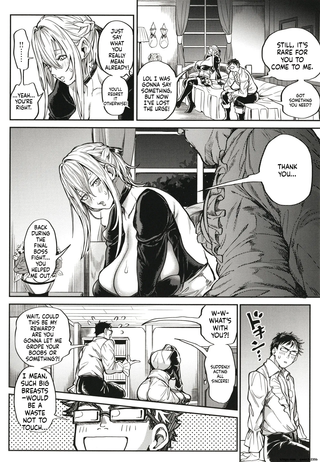 Harem Quest Ore to Bijo to Oppai to Isekai Nikuyoku Seikatsu page 53