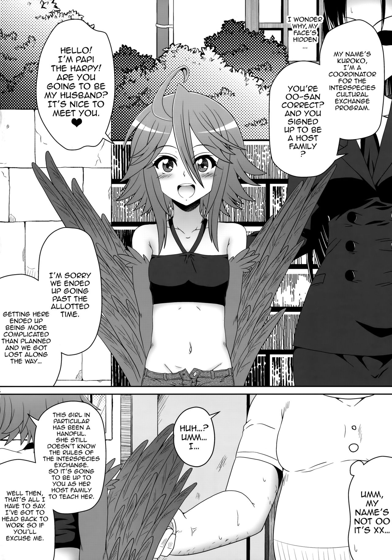 Harpy ga Tonari ni Iru Nichijou page 3