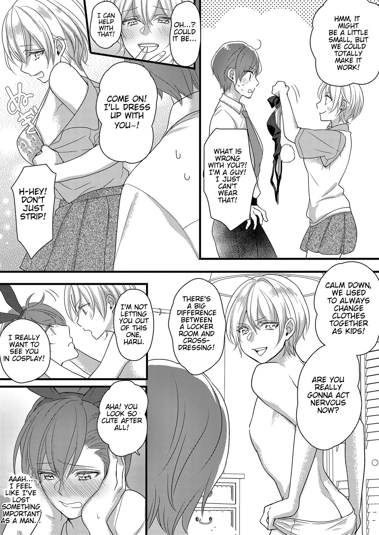 Haru and Sana ～Love Connected Through Cosplay～ page 12