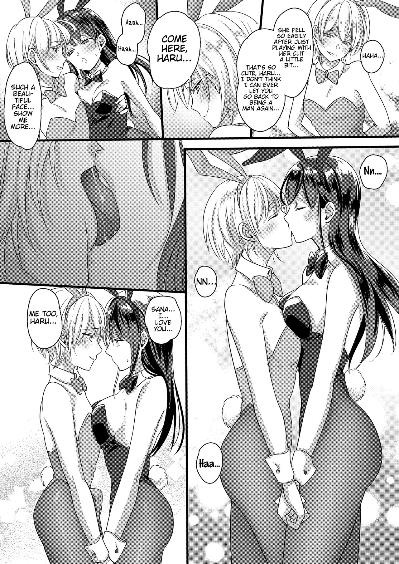 Haru and Sana ～Love Connected Through Cosplay～ page 21