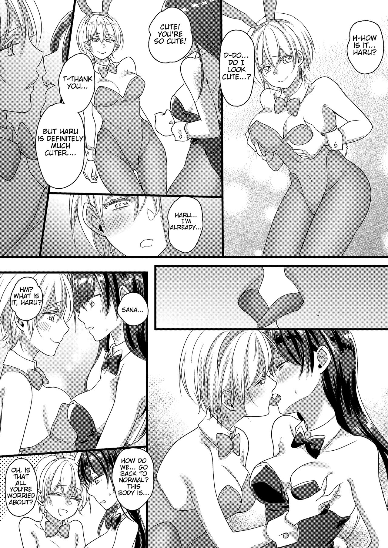 Haru and Sana ～Love Connected Through Cosplay～ page 27