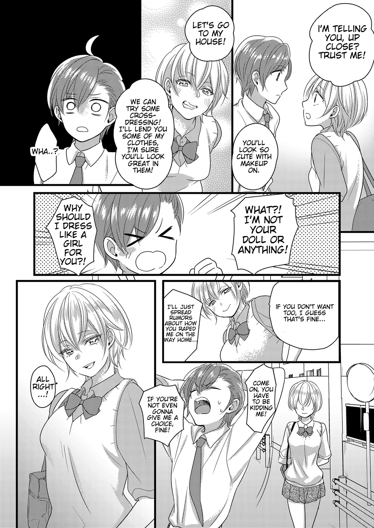 Haru and Sana ～Love Connected Through Cosplay～ page 8
