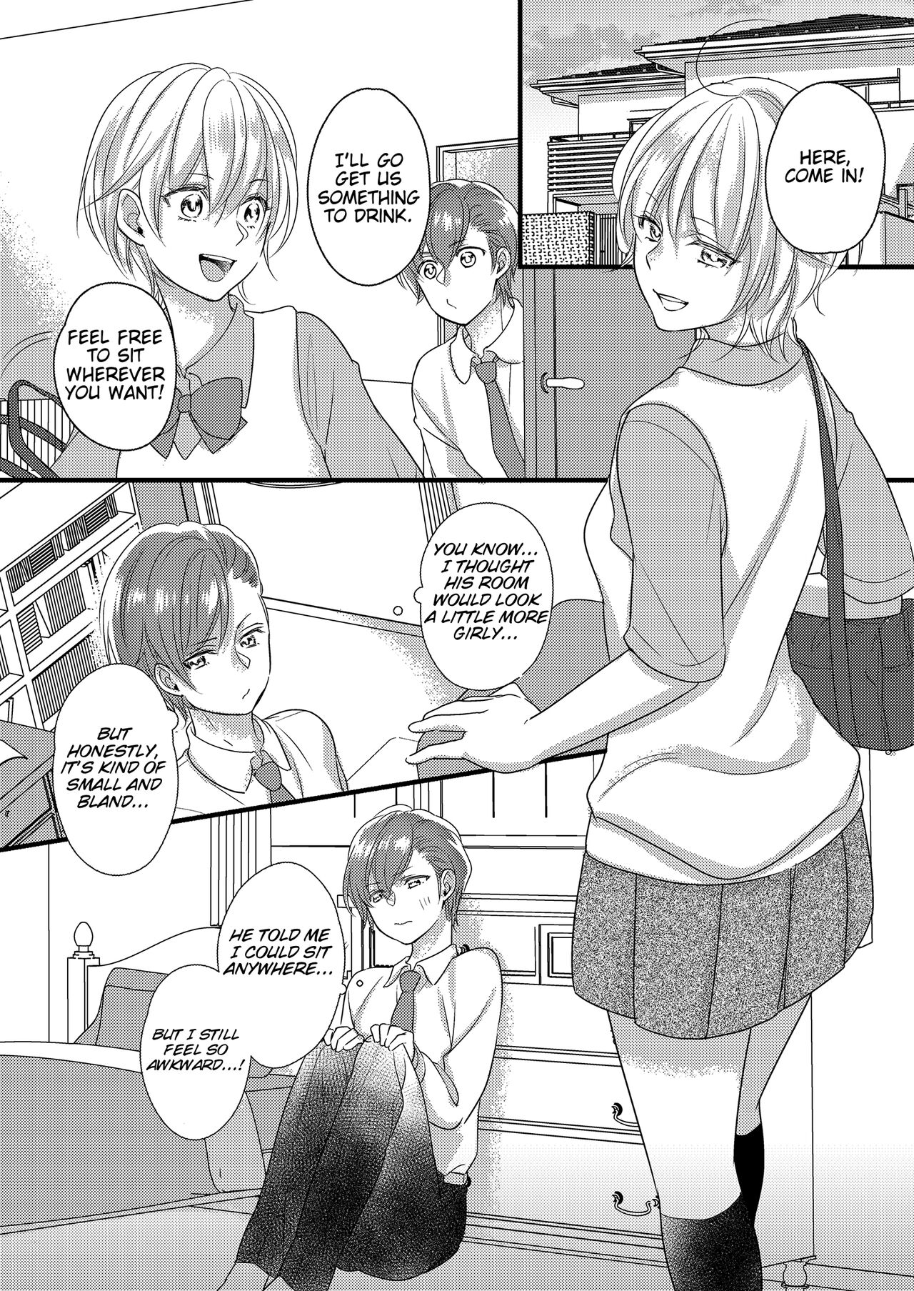Haru and Sana ～Love Connected Through Cosplay～ page 9