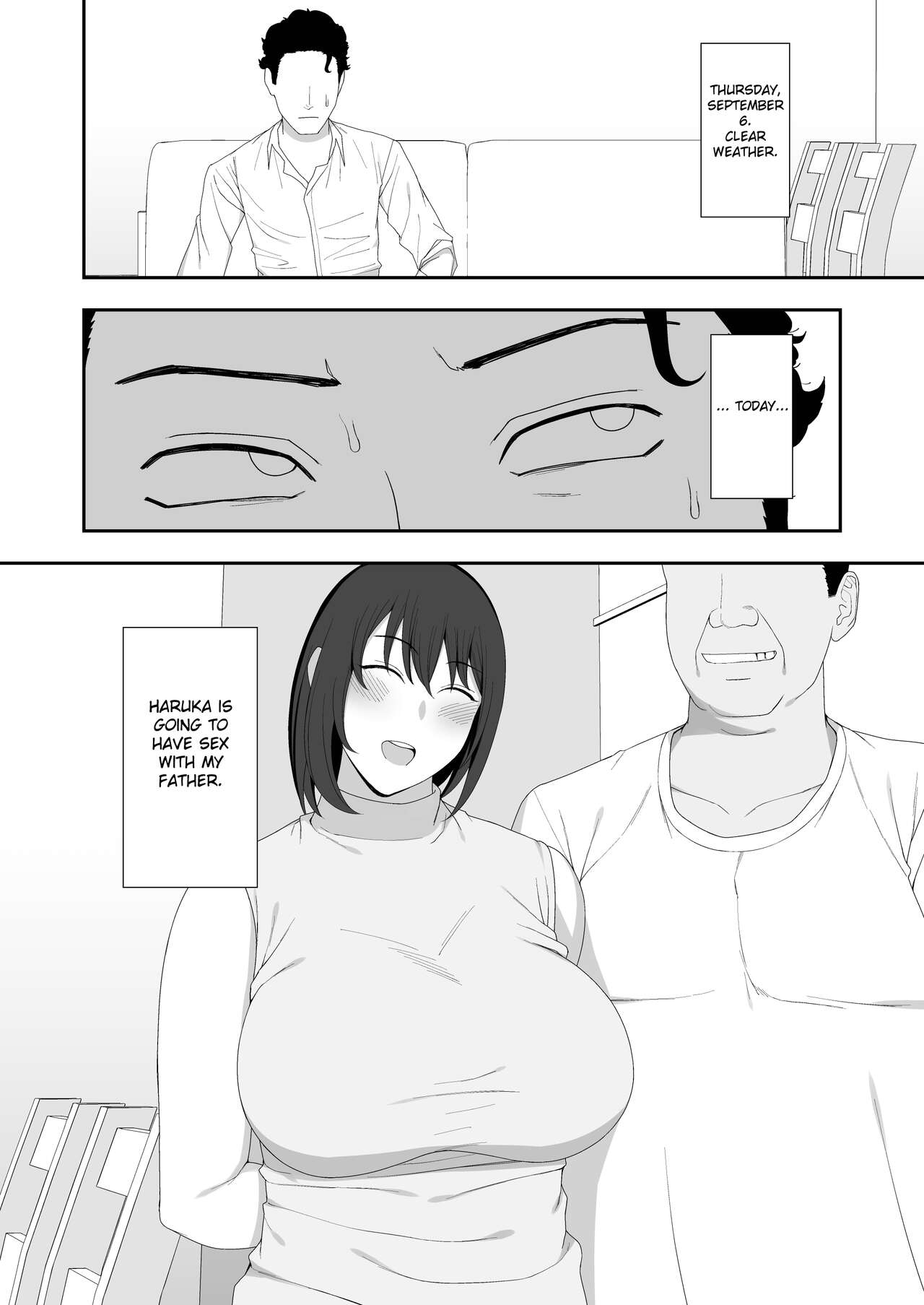 Haruka to Oyaji no Kozukuri Shuukan page 4