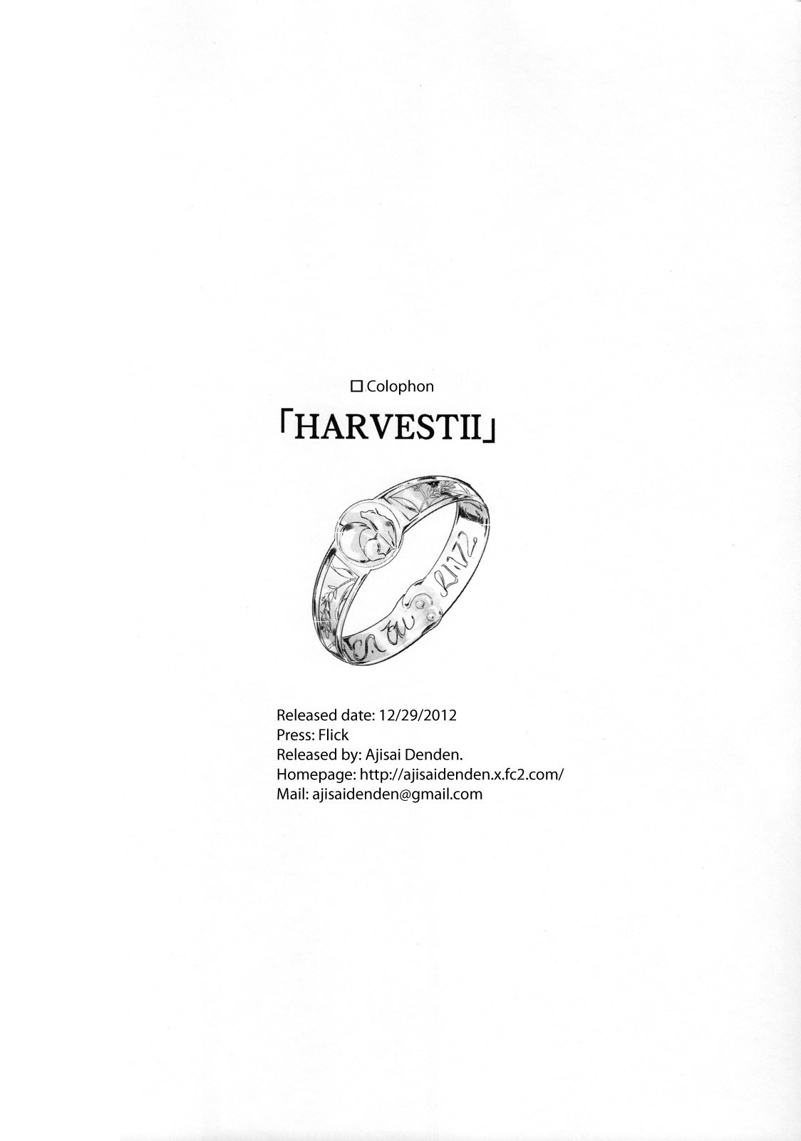 Harvest II page 42