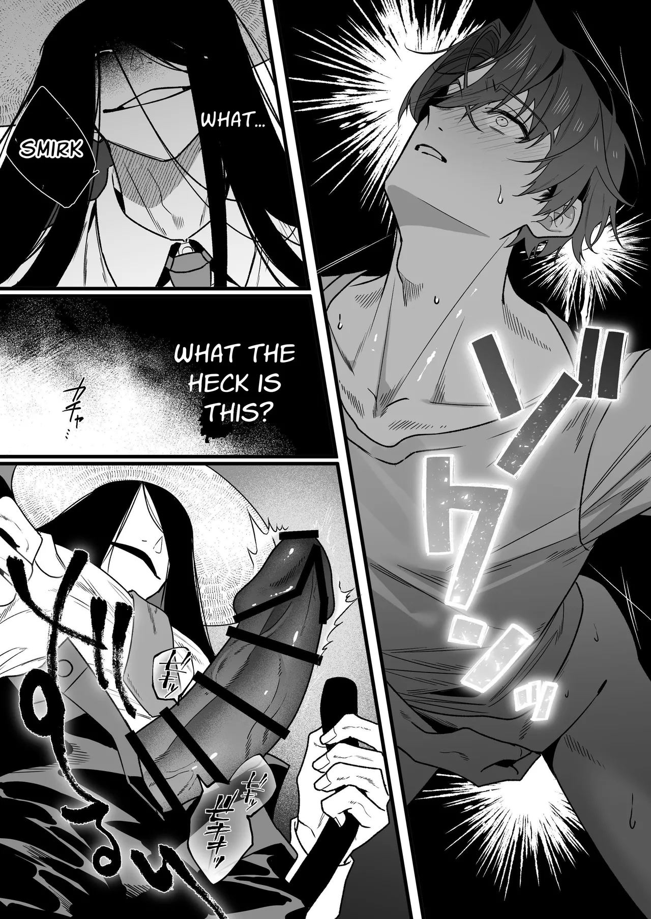 Hasshaku-sama Forcibly Inseminates Cuntboy page 20