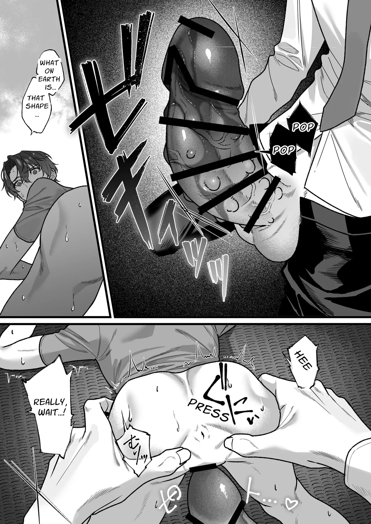Hasshaku-sama Forcibly Inseminates Cuntboy page 34