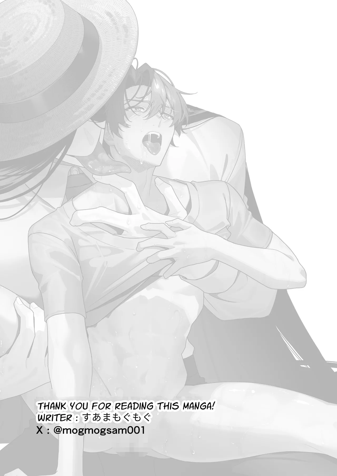 Hasshaku-sama Forcibly Inseminates Cuntboy page 42