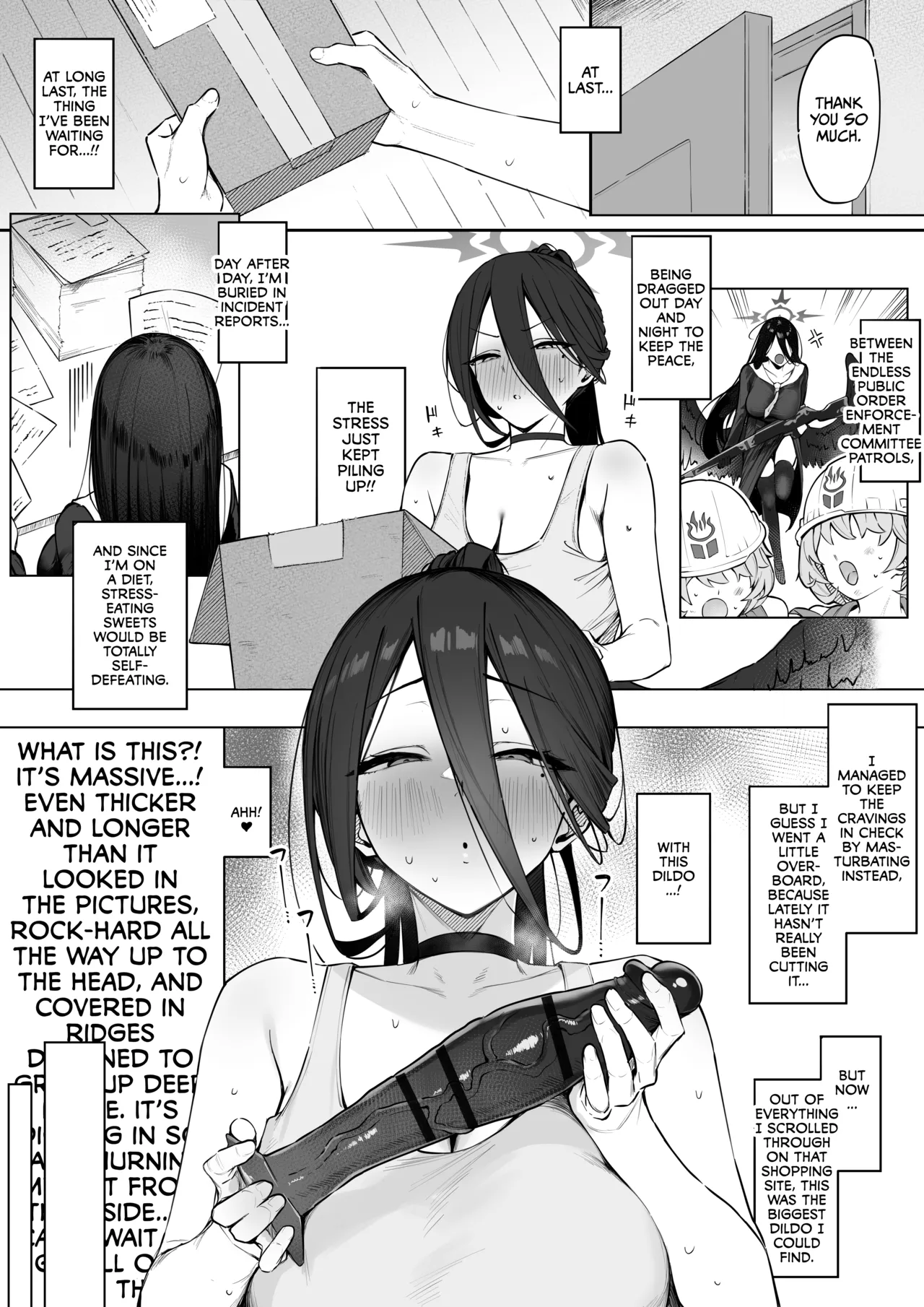 Hasumi-san no Kyuujitsu Onanie page 1