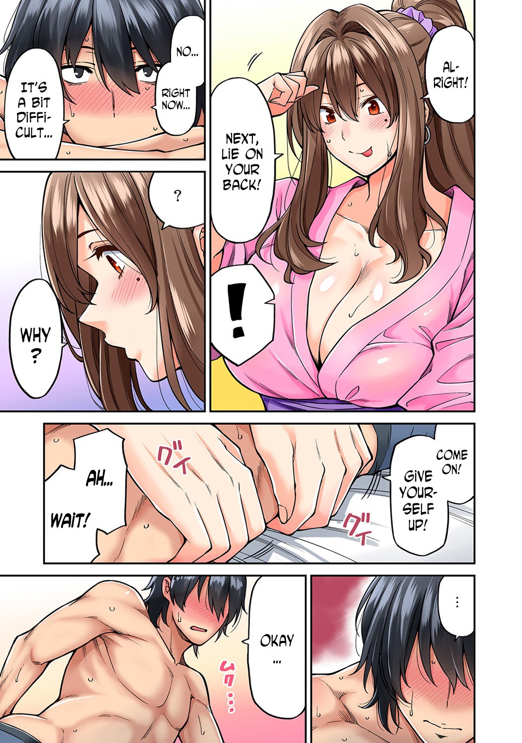 Hatsujou Munmun Massage! Ch. 3-4 page 36