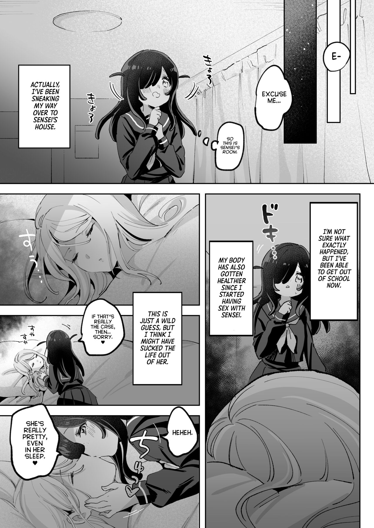 Haunted by My Perverted Student As We Made Love to Death page 37