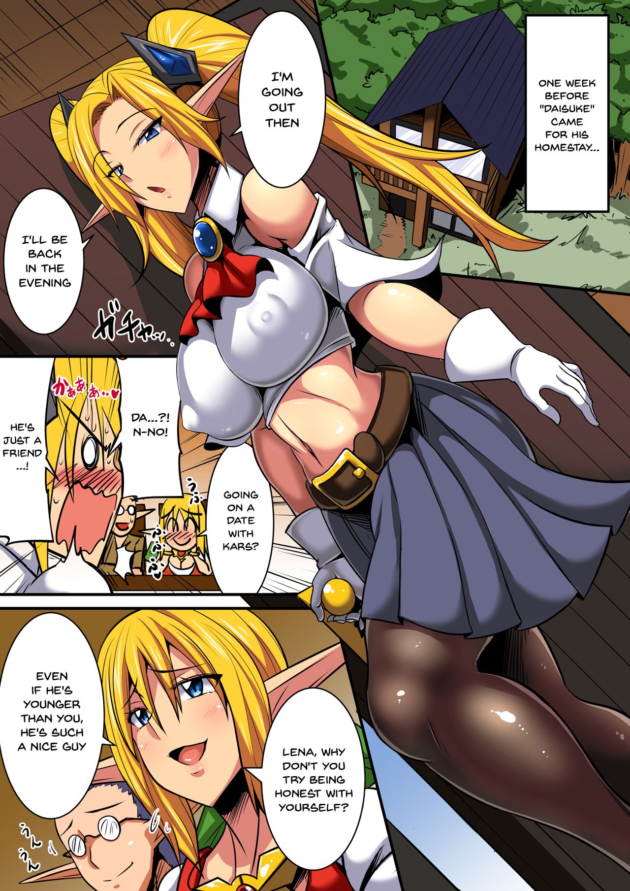 Having a Culture Exchange With an Elf Mother and Daughter ~Lena Edition~ page 2