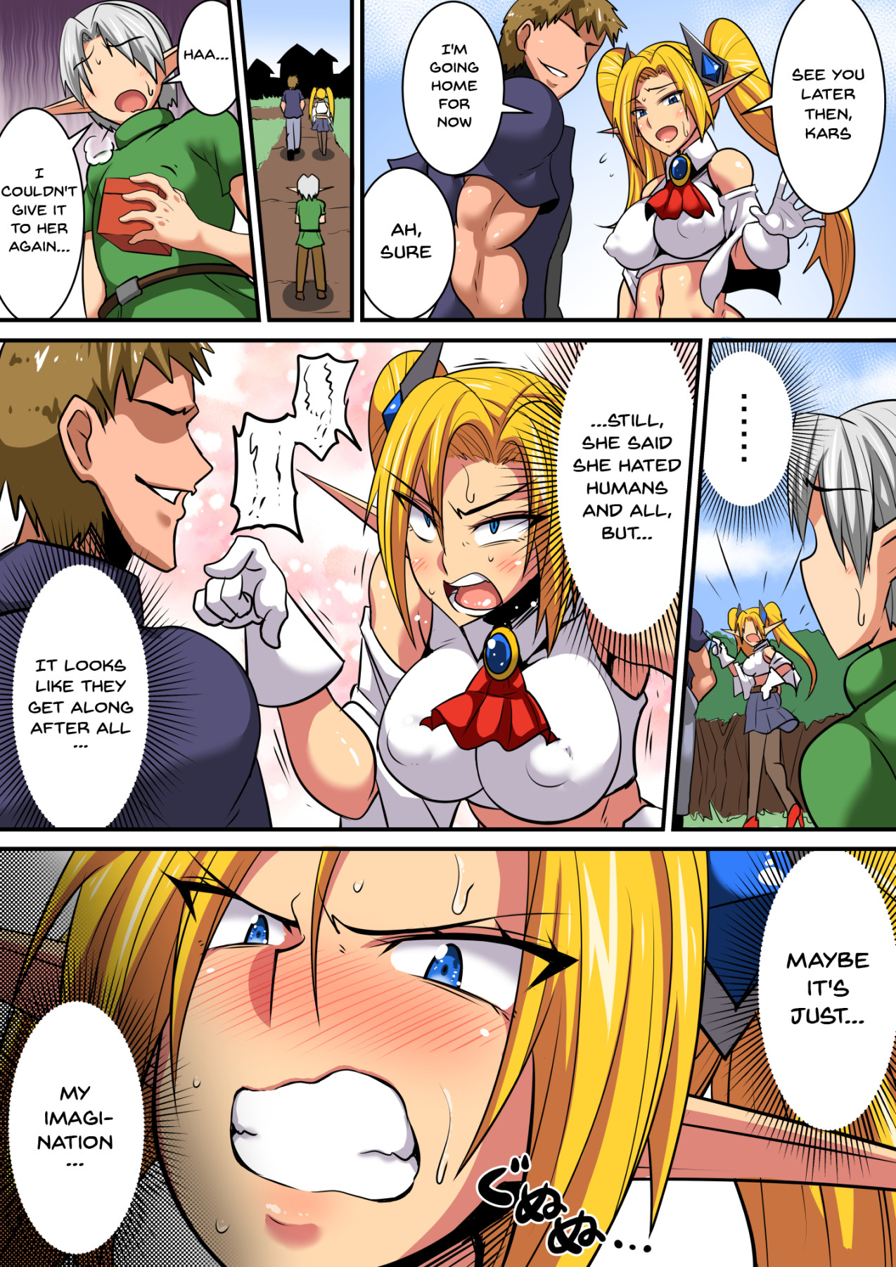 Having a Culture Exchange With an Elf Mother and Daughter ~Lena Edition~ page 15
