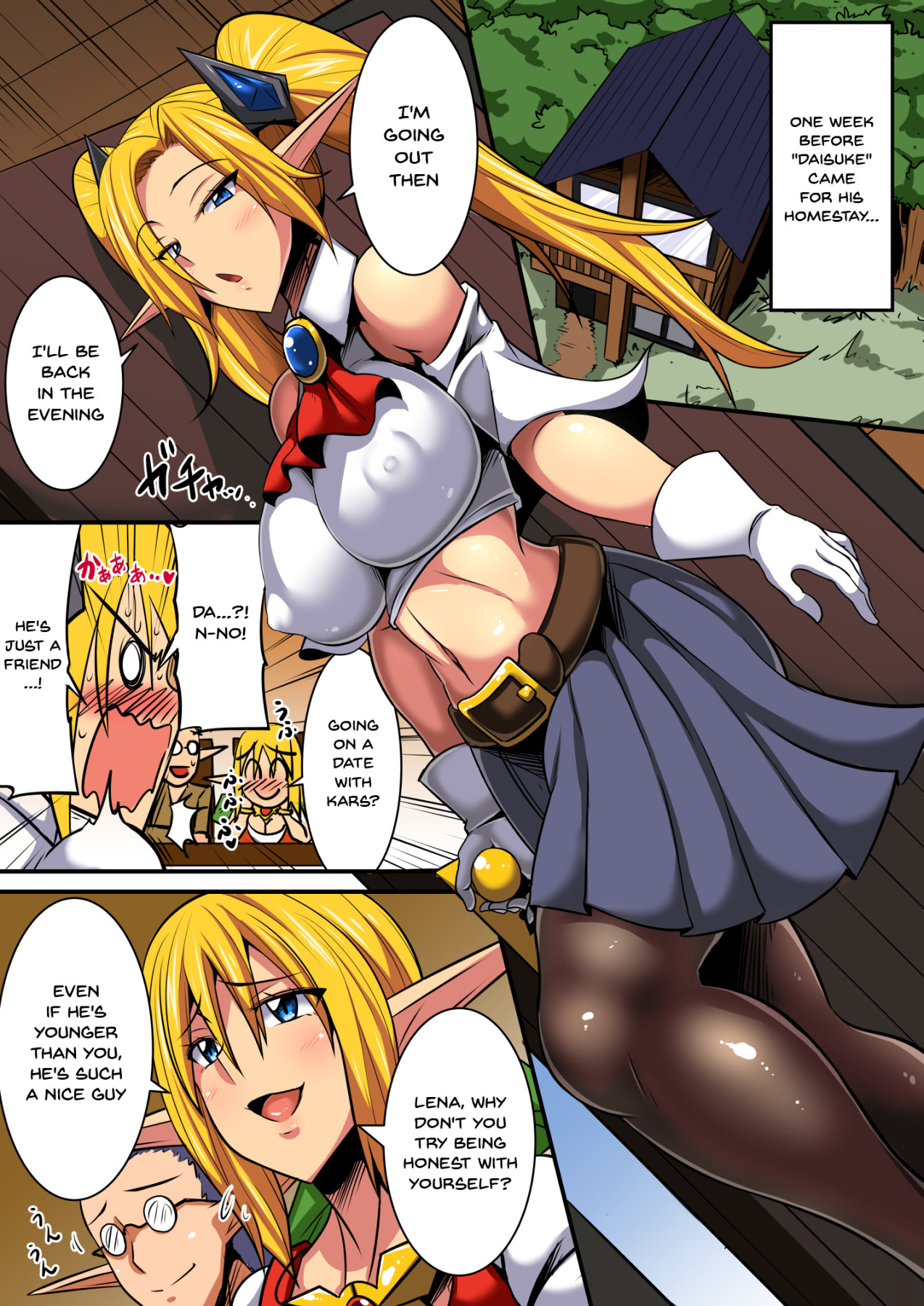 Having a Culture Exchange With an Elf Mother and Daughter ~Lena Edition~ page 2