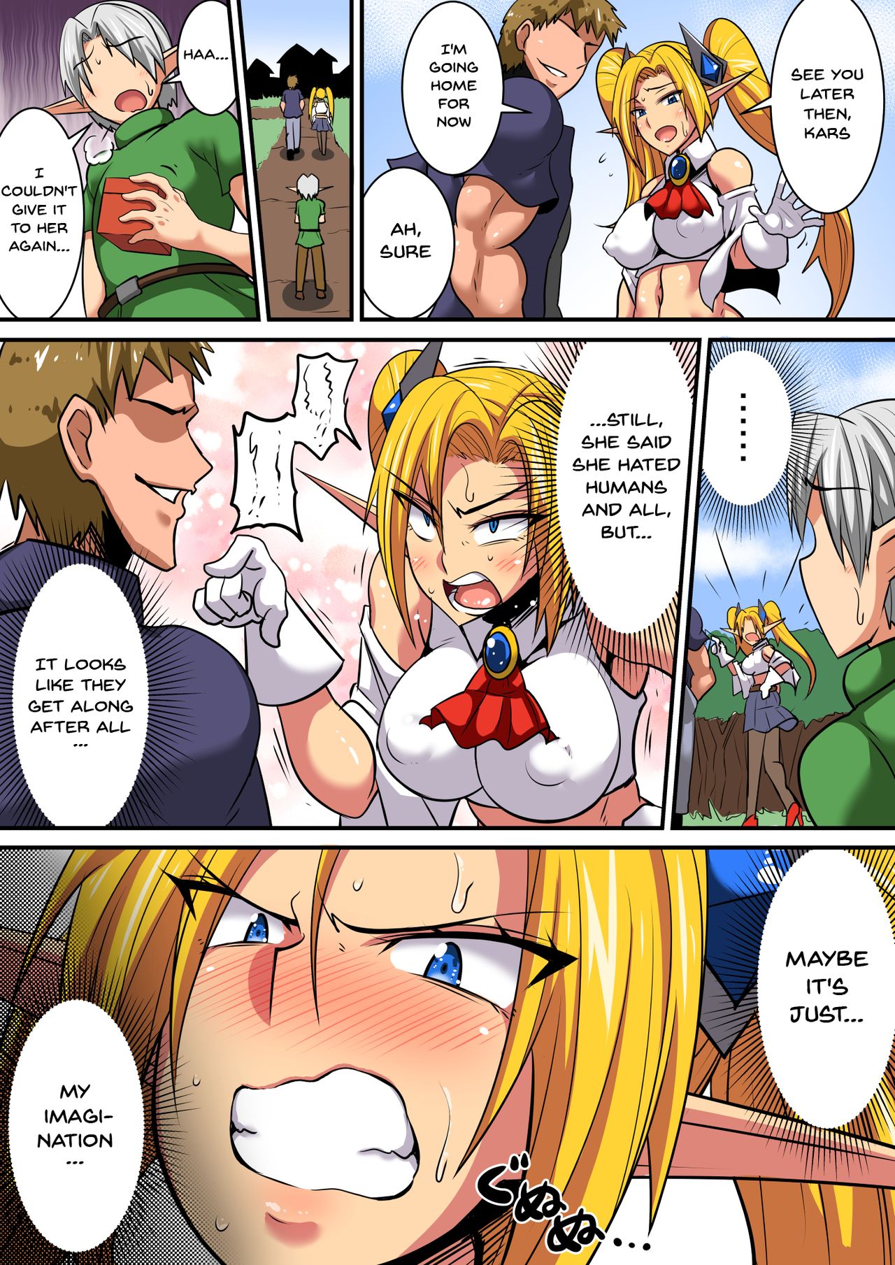 Having a Culture Exchange With an Elf Mother and Daughter ~Lena Edition~ page 17