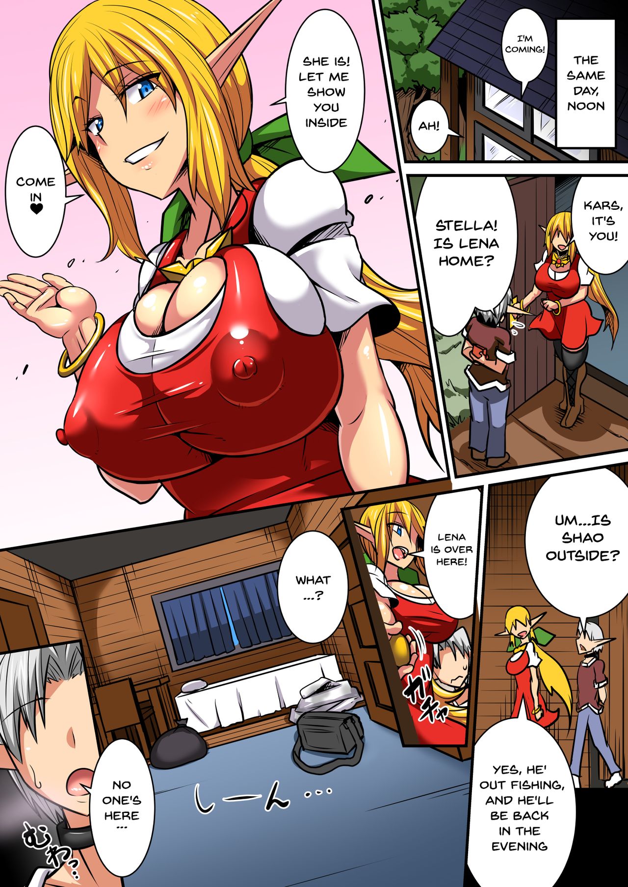 Having a Culture Exchange With an Elf Mother and Daughter ~Lena Edition~ page 51