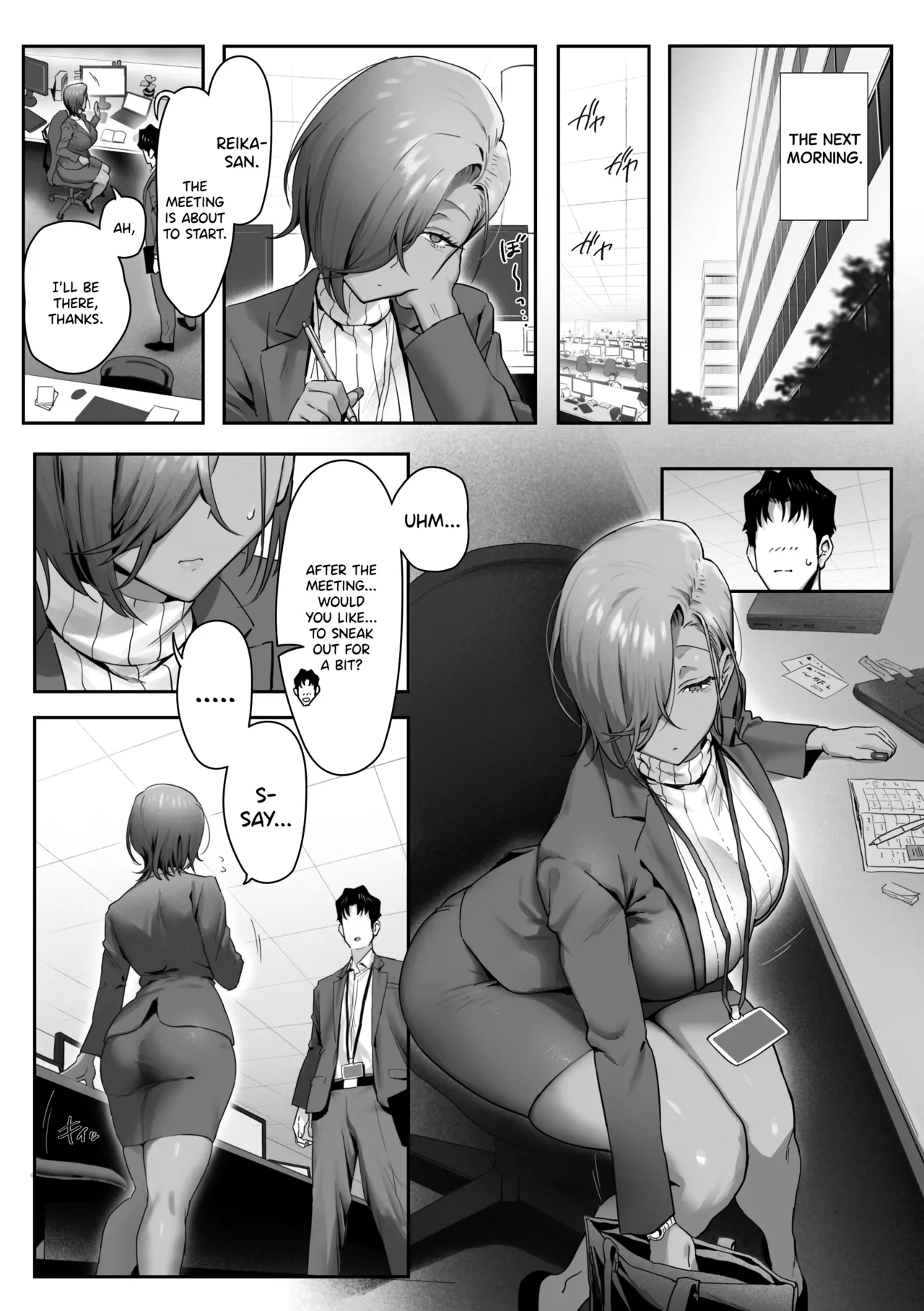 Having an Affair with My Blonde Bombshell Boss – Part 4 page 32