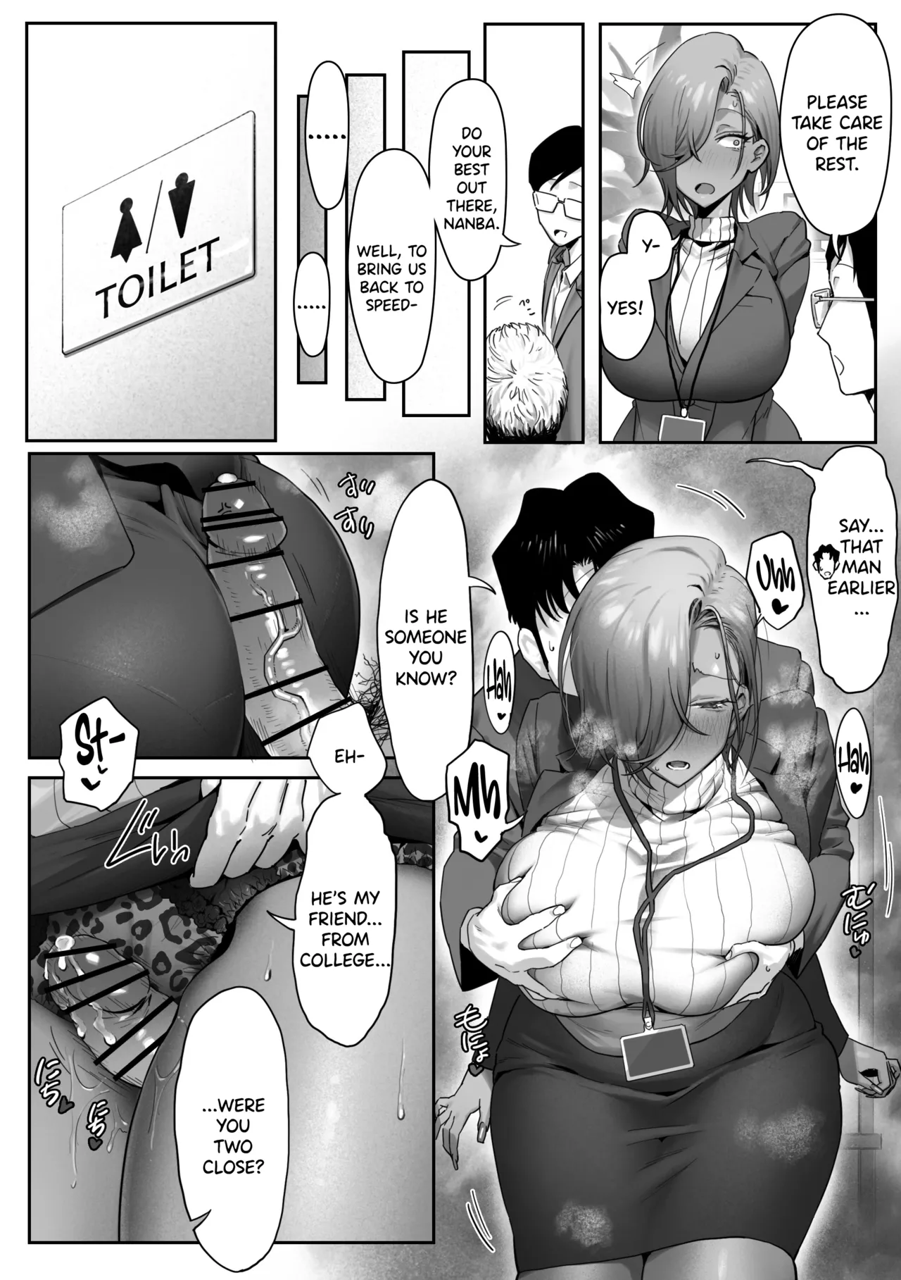 Having an Affair with My Blonde Bombshell Boss – Part 4 page 7