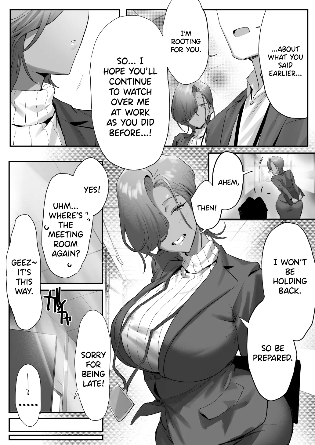 Having an Affair with My Blonde Bombshell Boss – Part 5 page 47