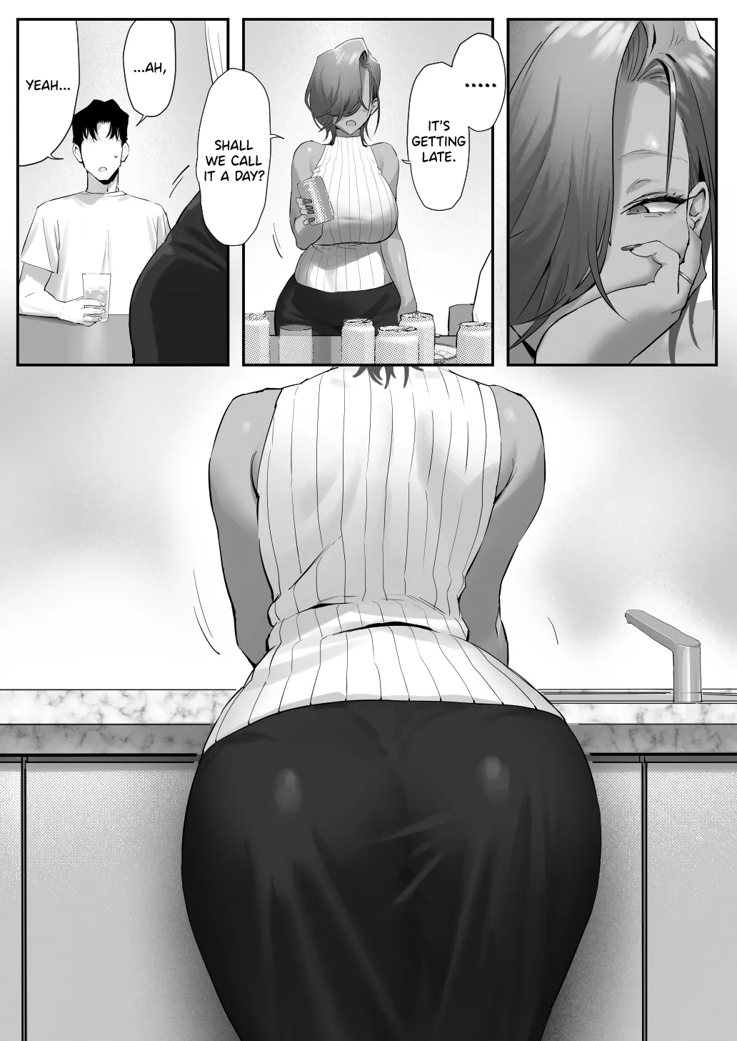Having an Affair with My Blonde Bombshell Boss – Part 5 page 54