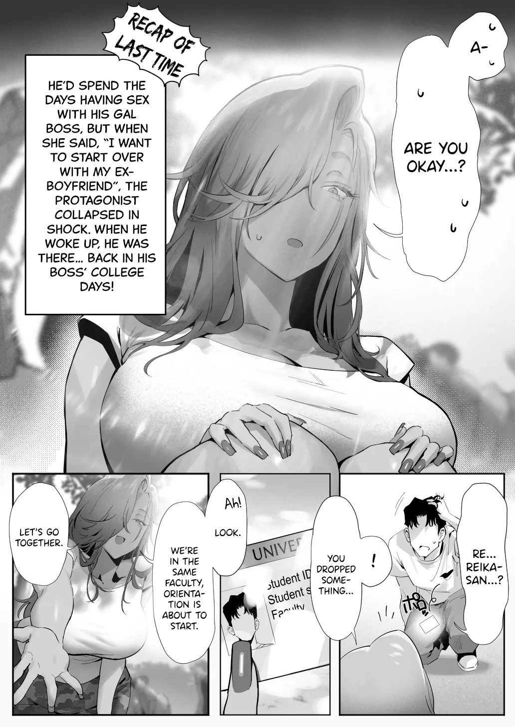 Having an Affair with My Blonde Bombshell Boss – Part 5 page 8