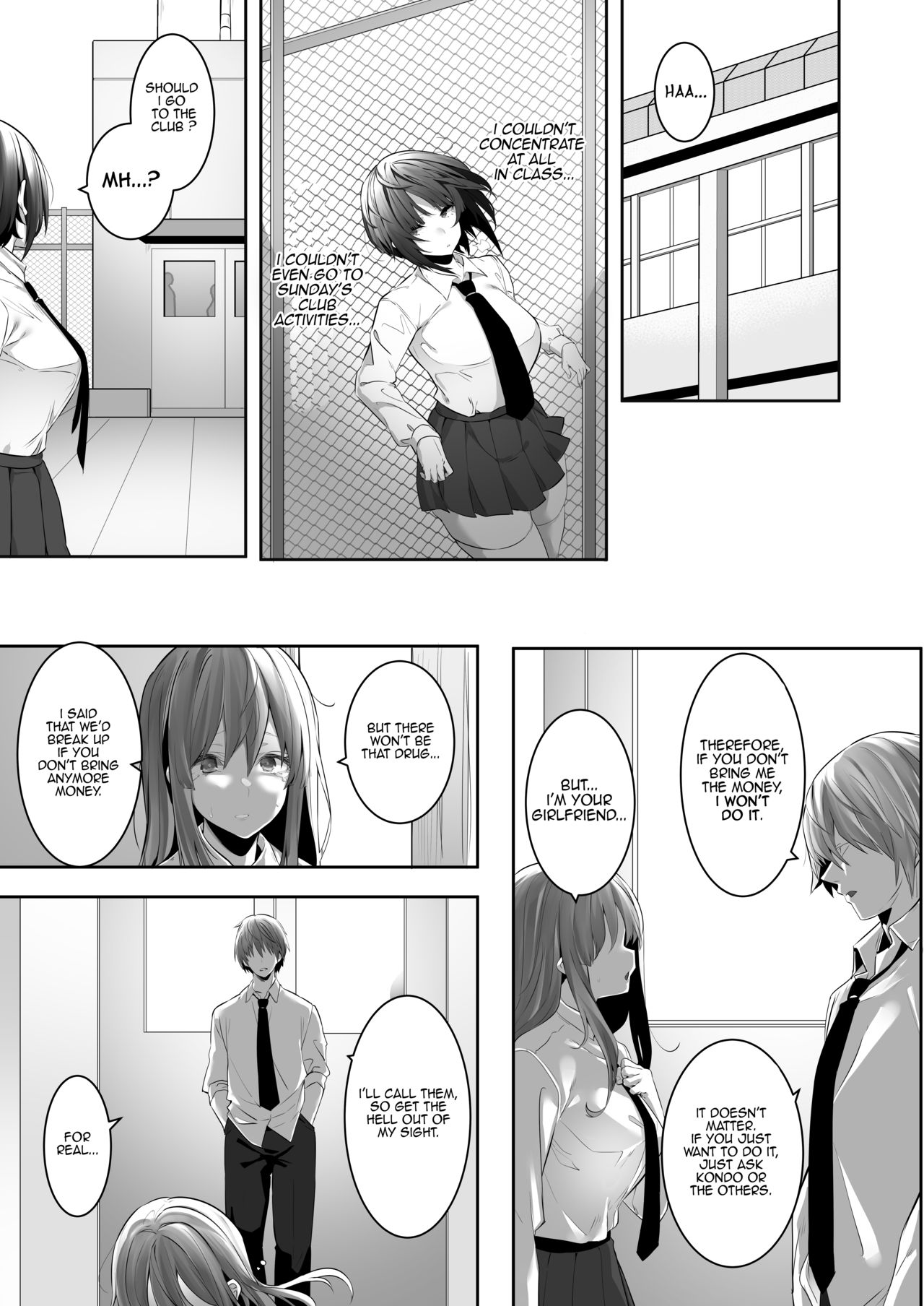 Having Cheating Sex with the Strong-minded Girl from the School's Athletic Club page 14
