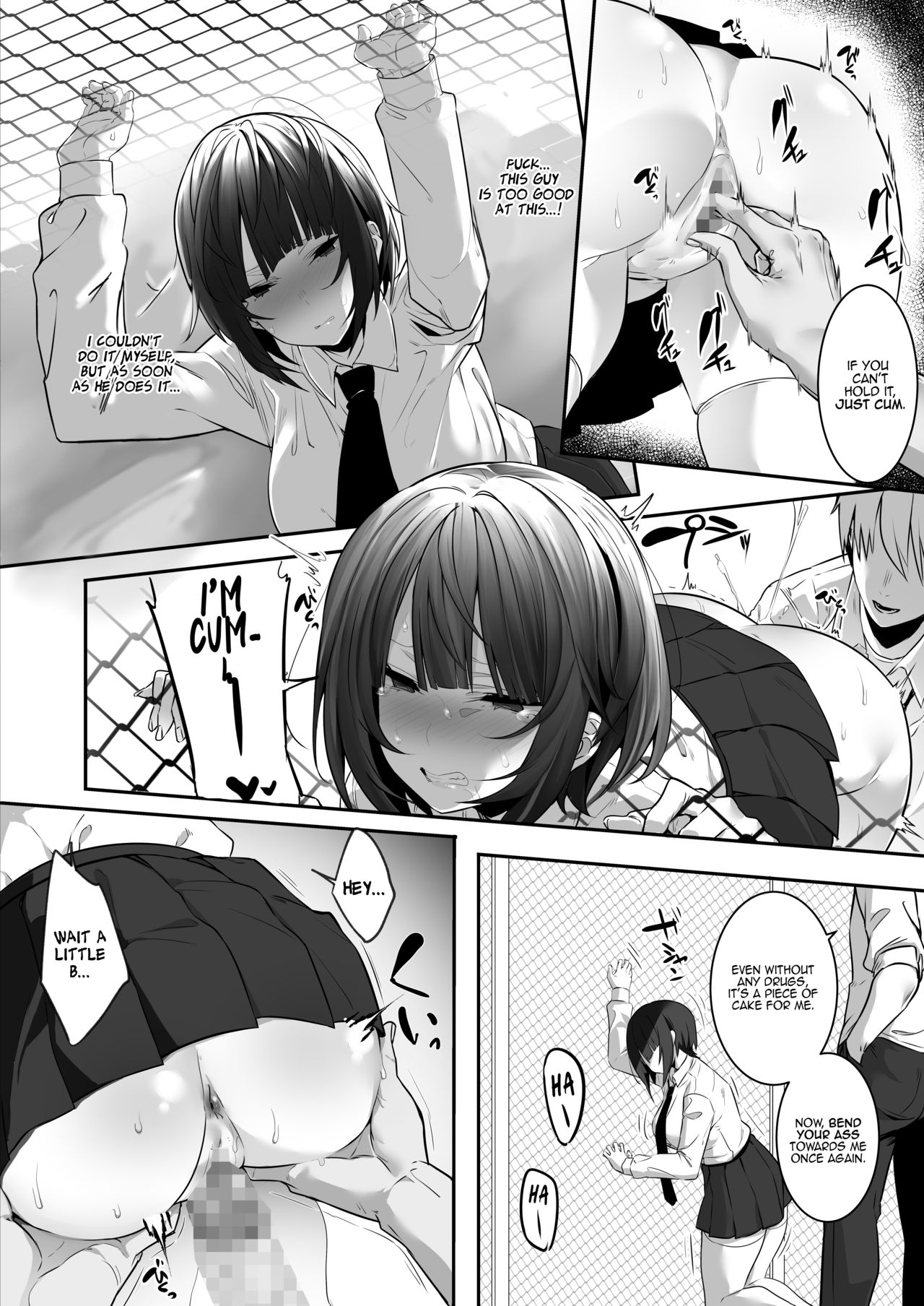 Having Cheating Sex with the Strong-minded Girl from the School's Athletic Club page 19