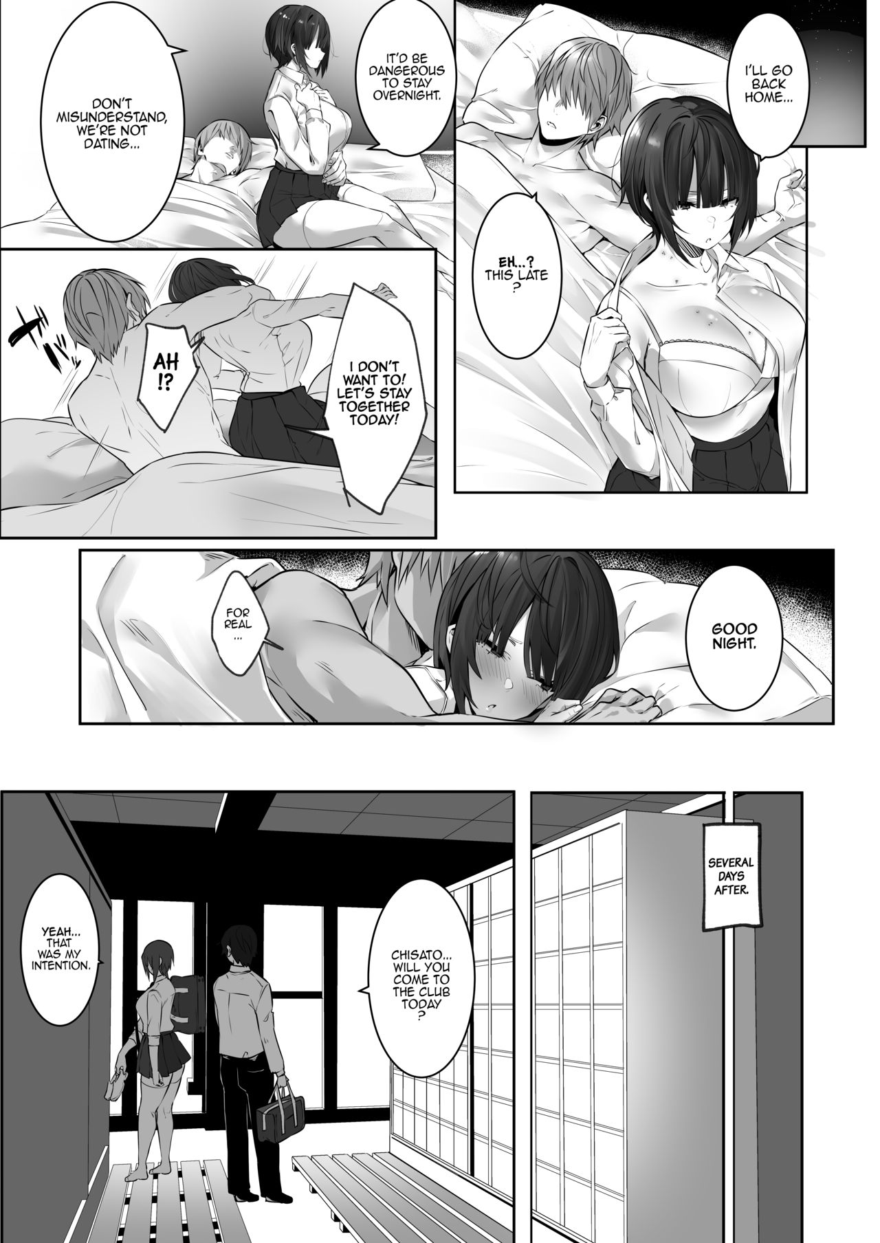 Having Cheating Sex with the Strong-minded Girl from the School's Athletic Club page 25