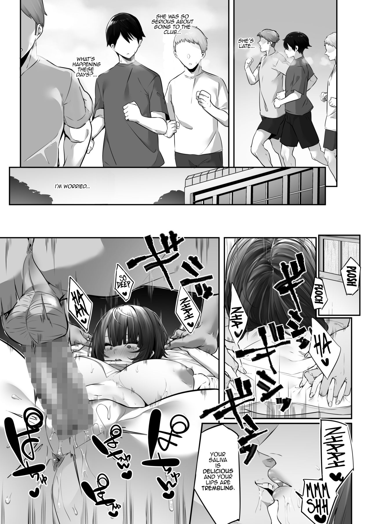 Having Cheating Sex with the Strong-minded Girl from the School's Athletic Club page 28