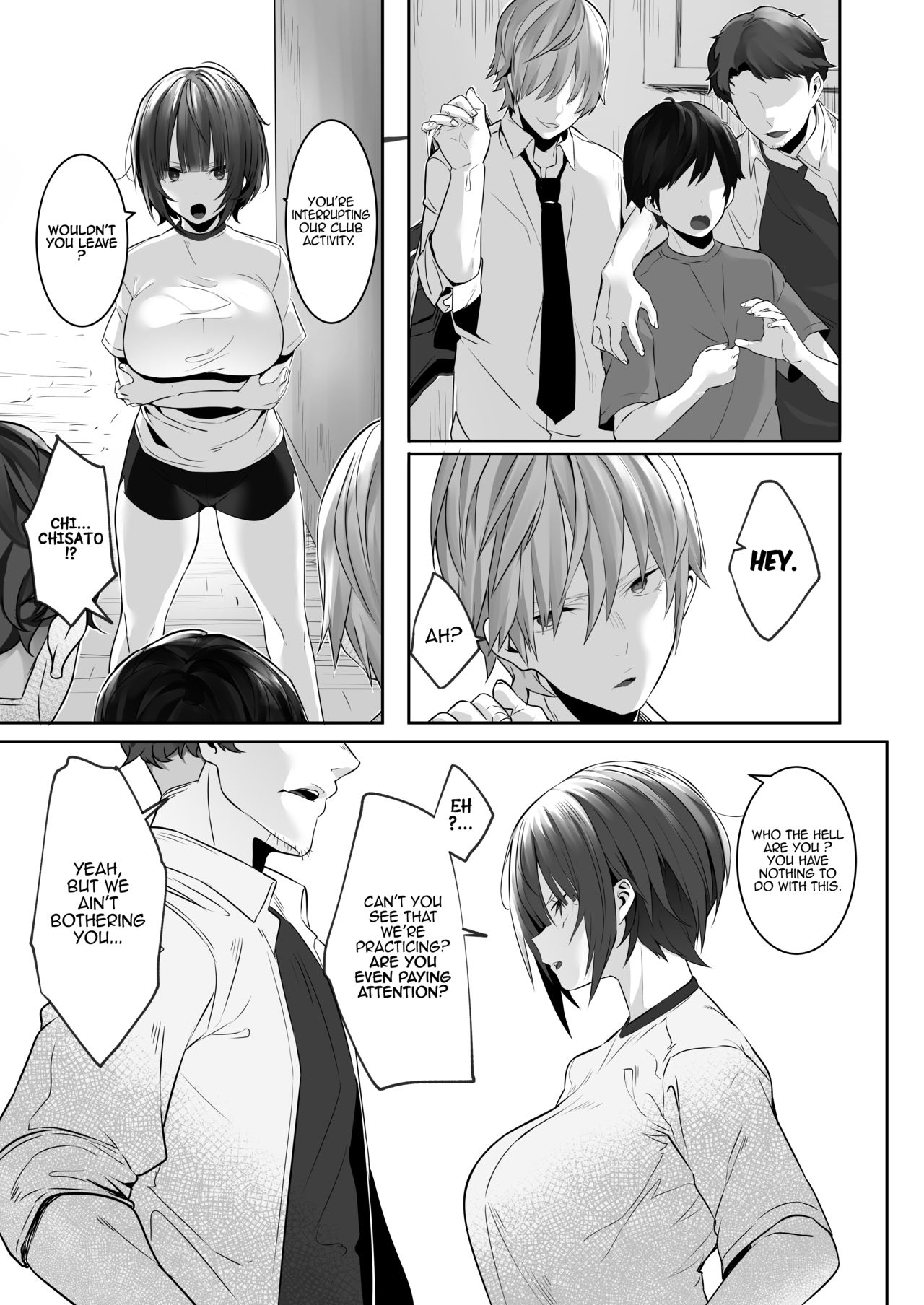 Having Cheating Sex with the Strong-minded Girl from the School's Athletic Club page 4