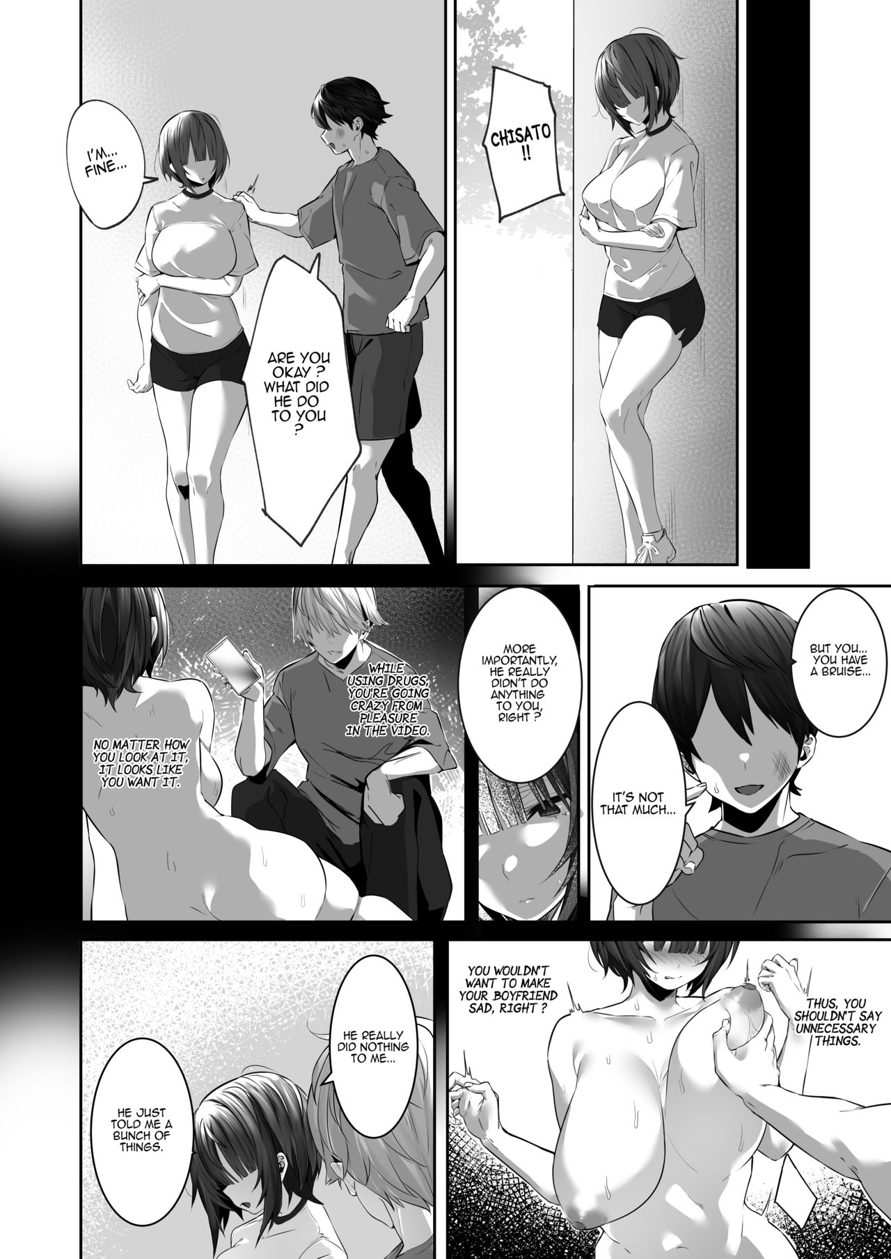 Having Cheating Sex with the Strong-minded Girl from the School's Athletic Club page 9