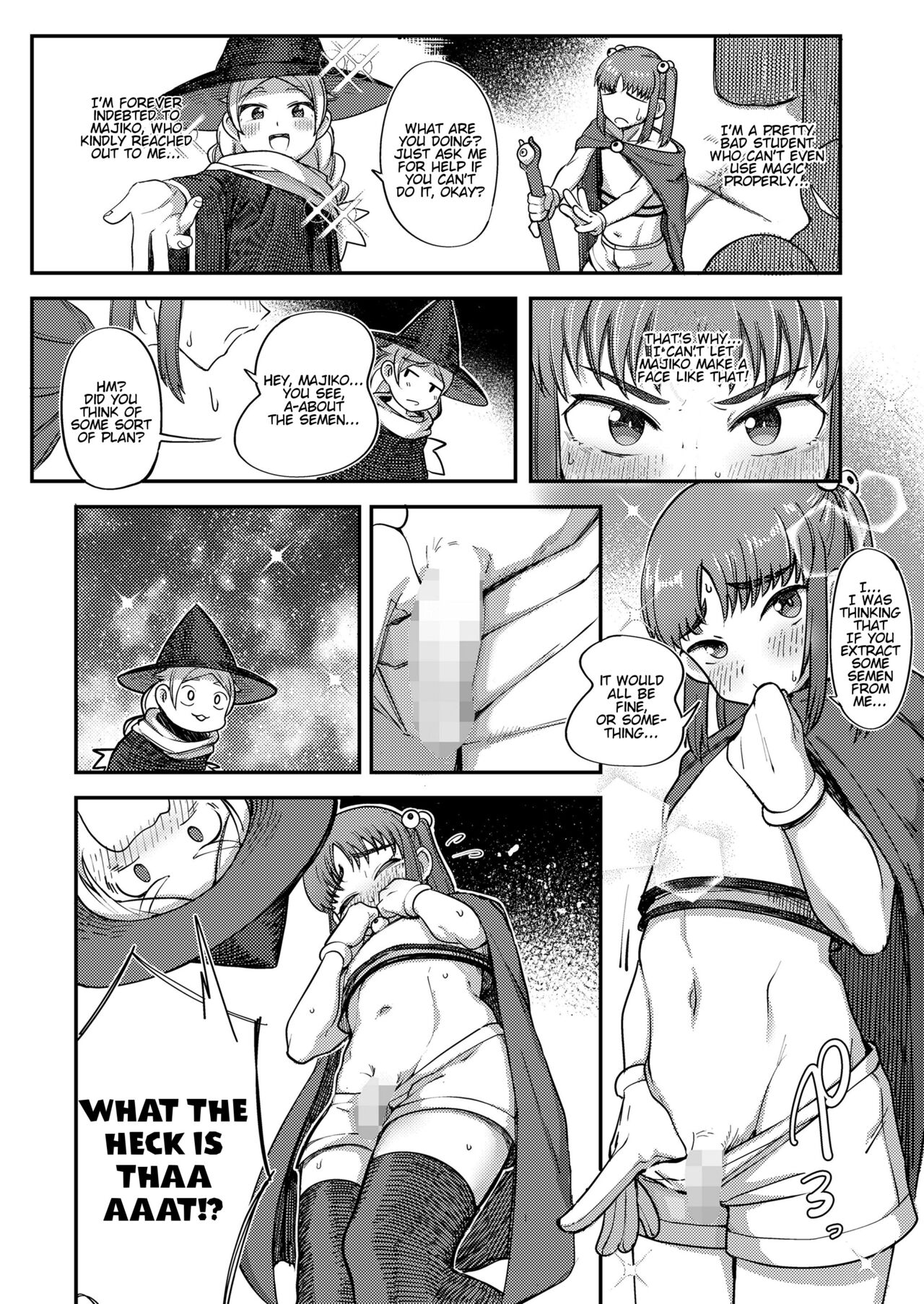 Having Fun and Trying Our Best! Witch Apprentice page 4