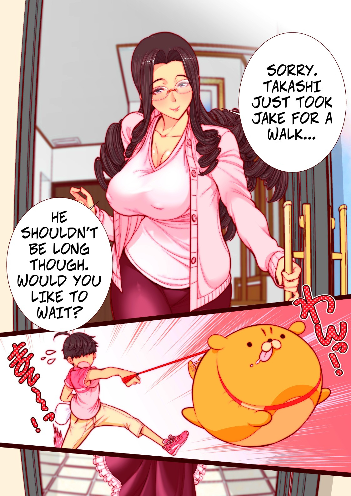 Having Hide and Seek Sex With Takashi-kun's Mom page 4