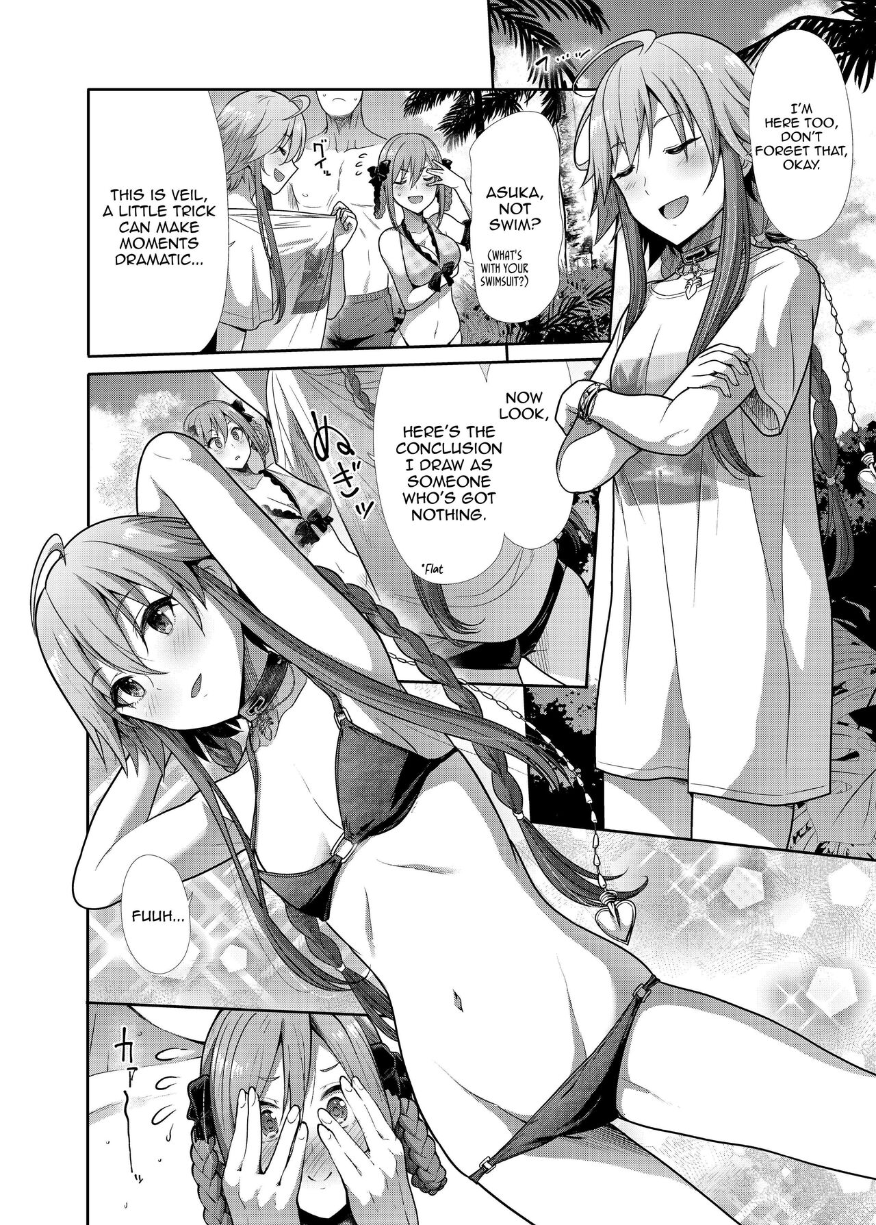 Having Sex in Swimsuits with Two People page 3