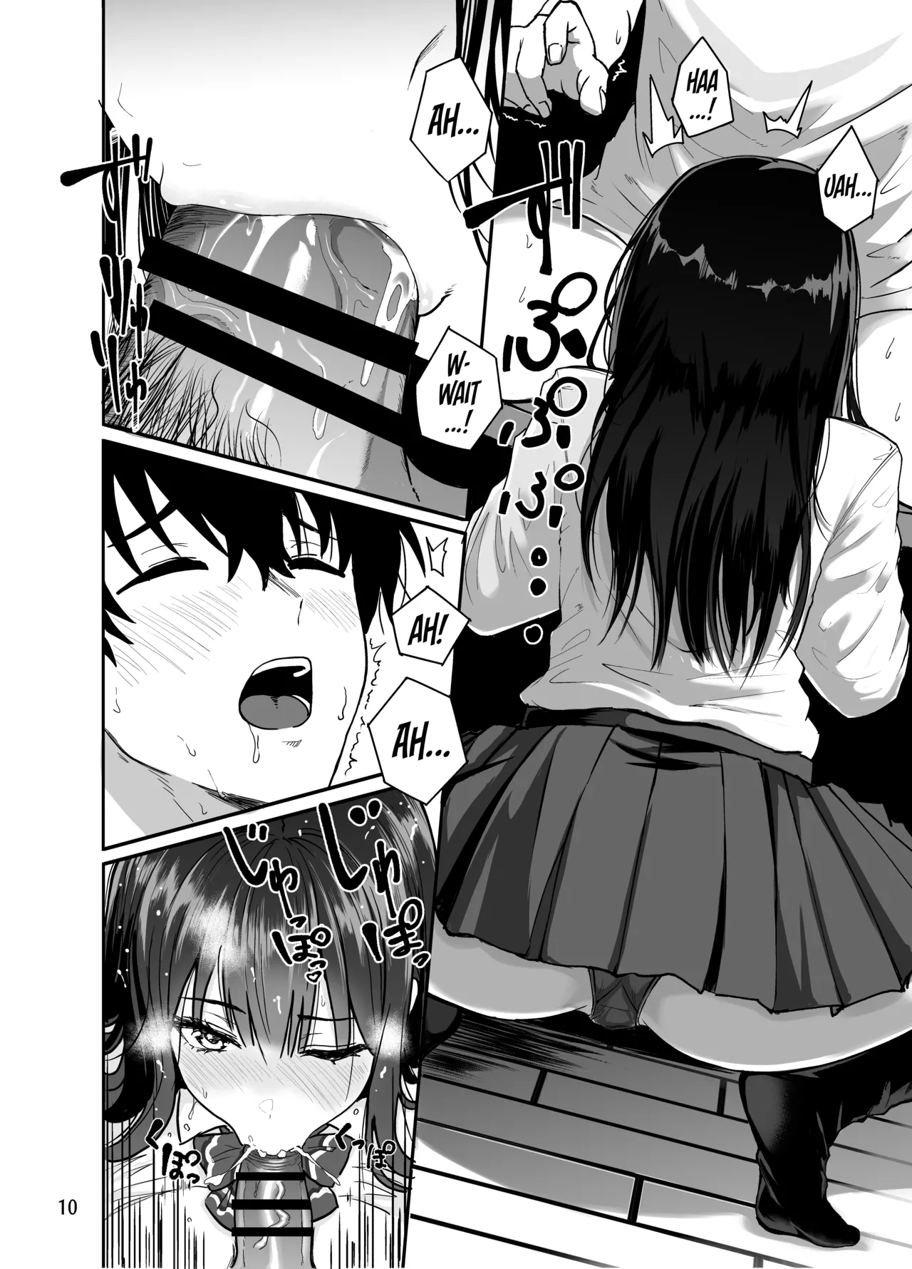 Having Tons of Bareback Sex with Gyarus #2 page 12