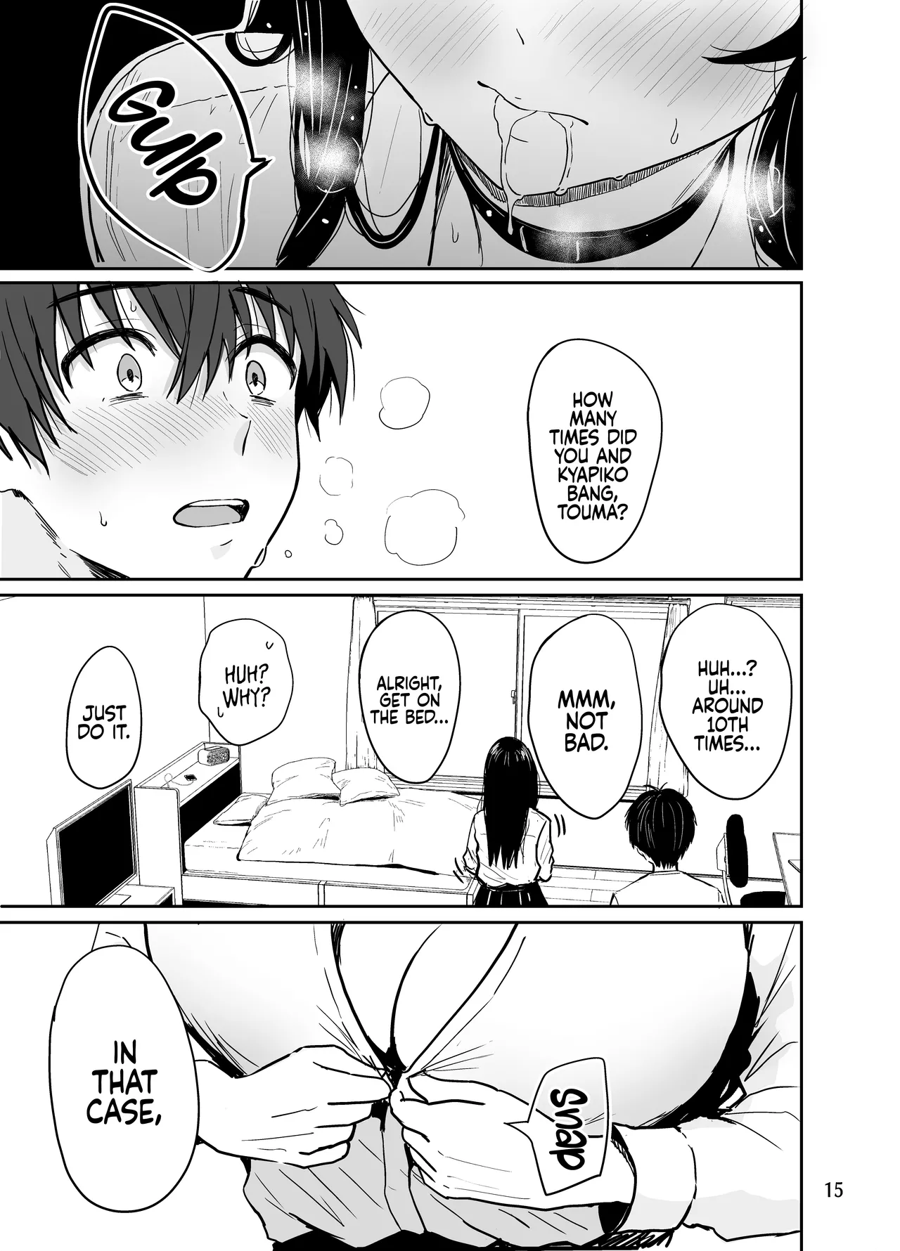 Having Tons of Bareback Sex with Gyarus #2 page 17