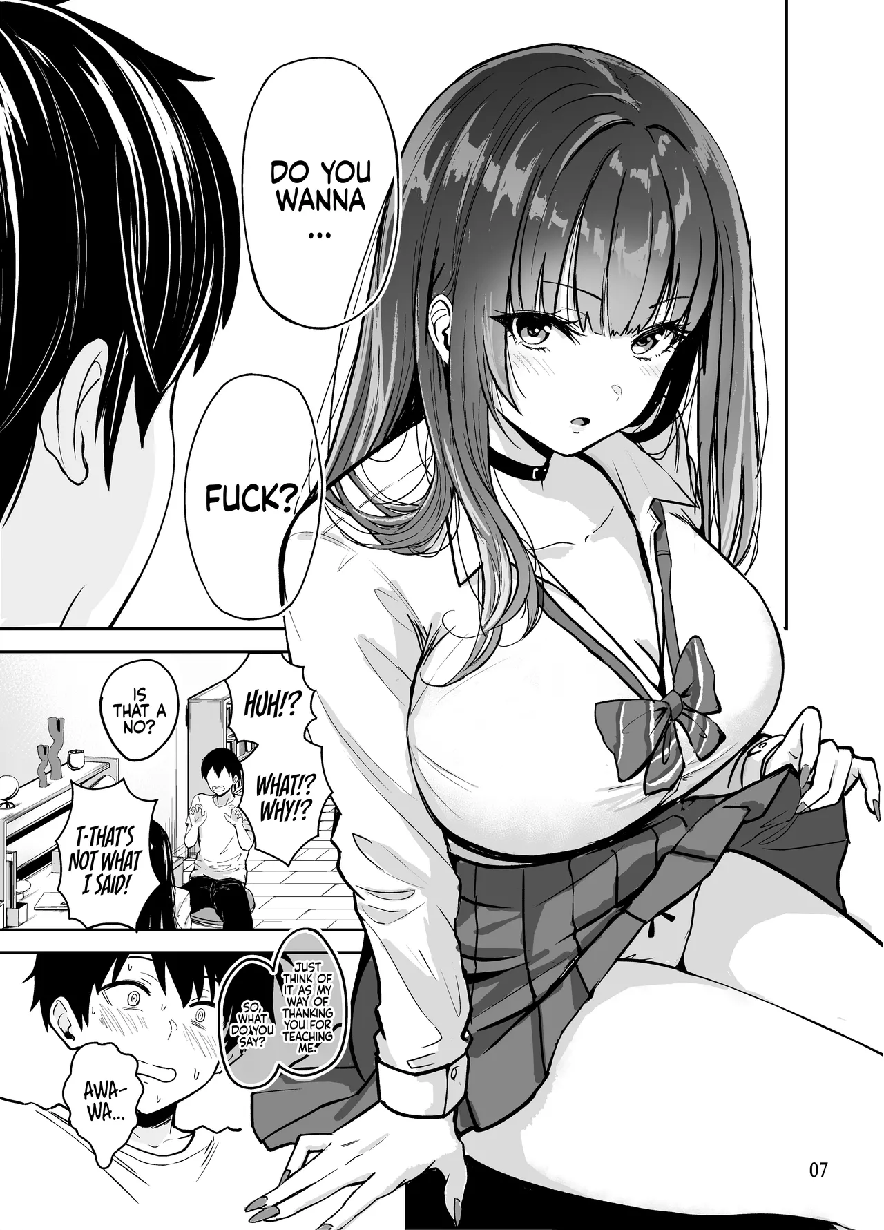 Having Tons of Bareback Sex with Gyarus #2 page 9