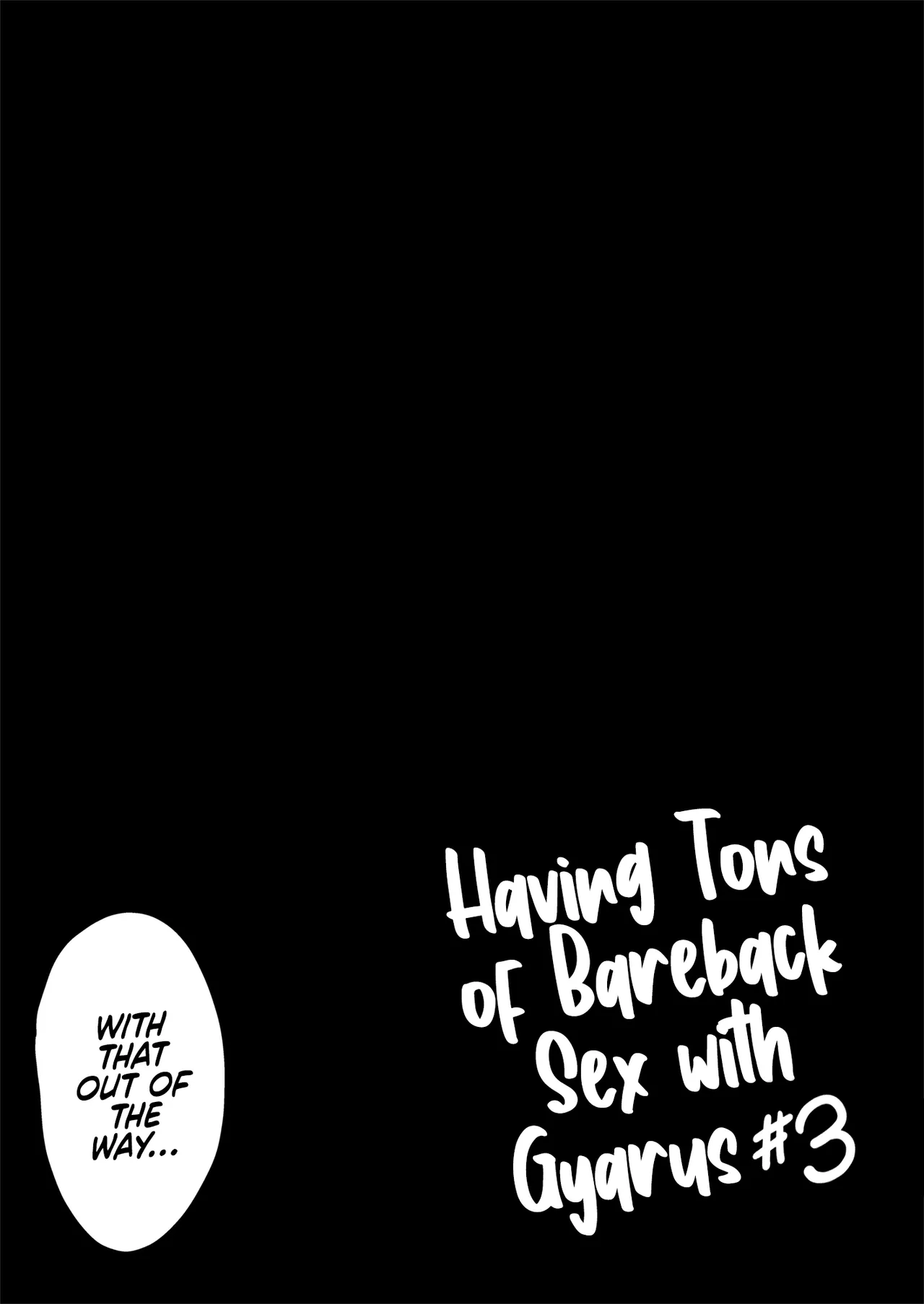 Having Tons of Bareback Sex with Gyarus #3 page 24