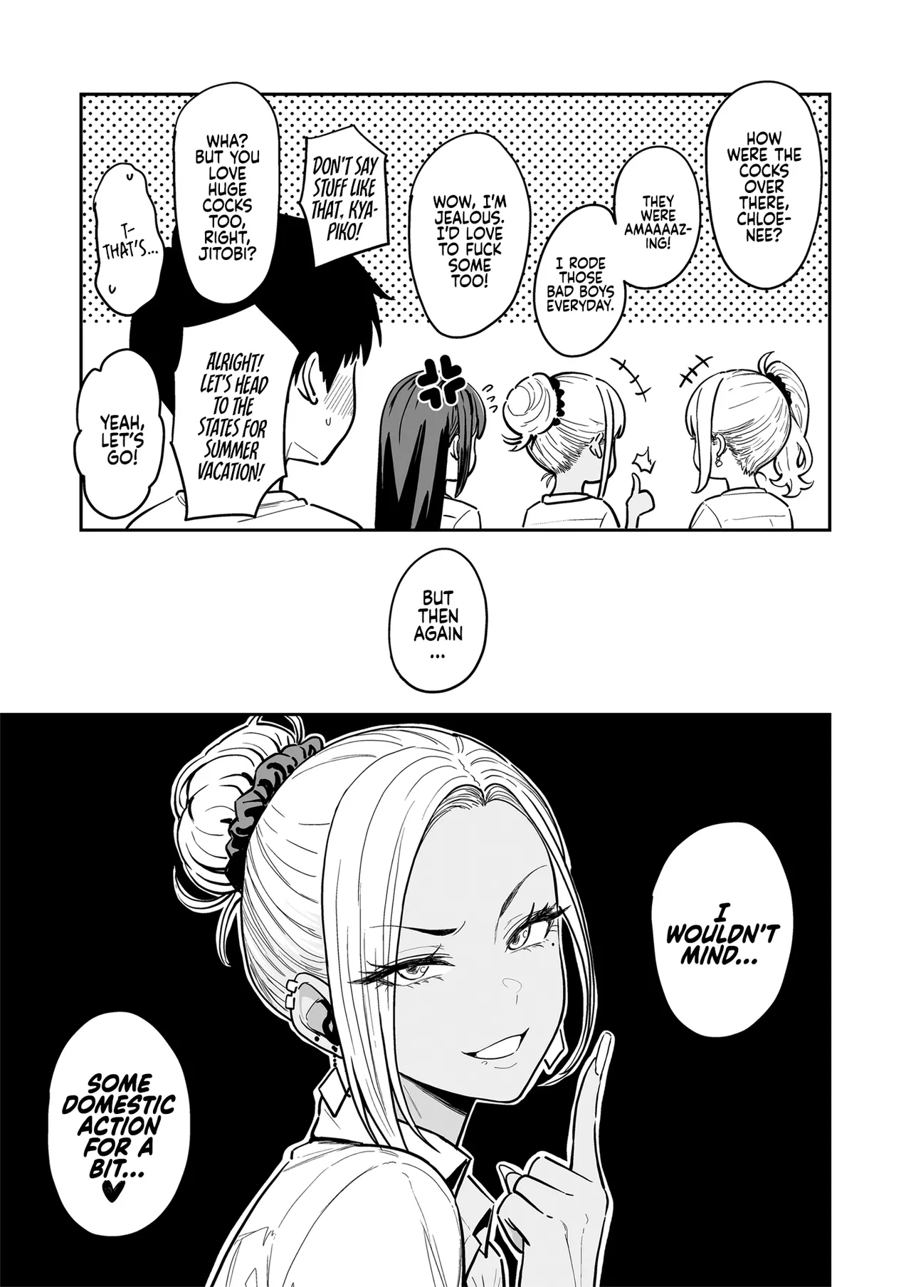 Having Tons of Bareback Sex with Gyarus #3 page 26