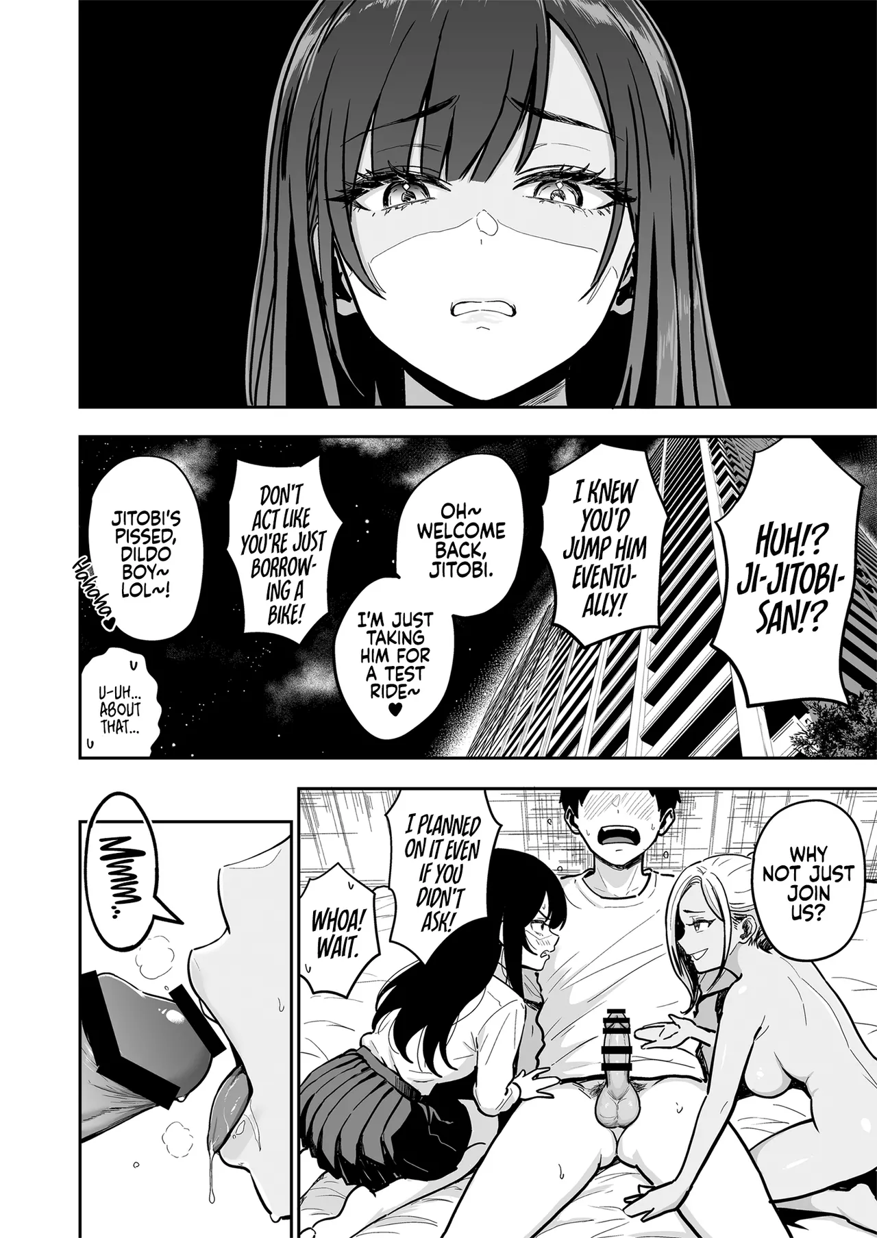Having Tons of Bareback Sex with Gyarus #4 page 7