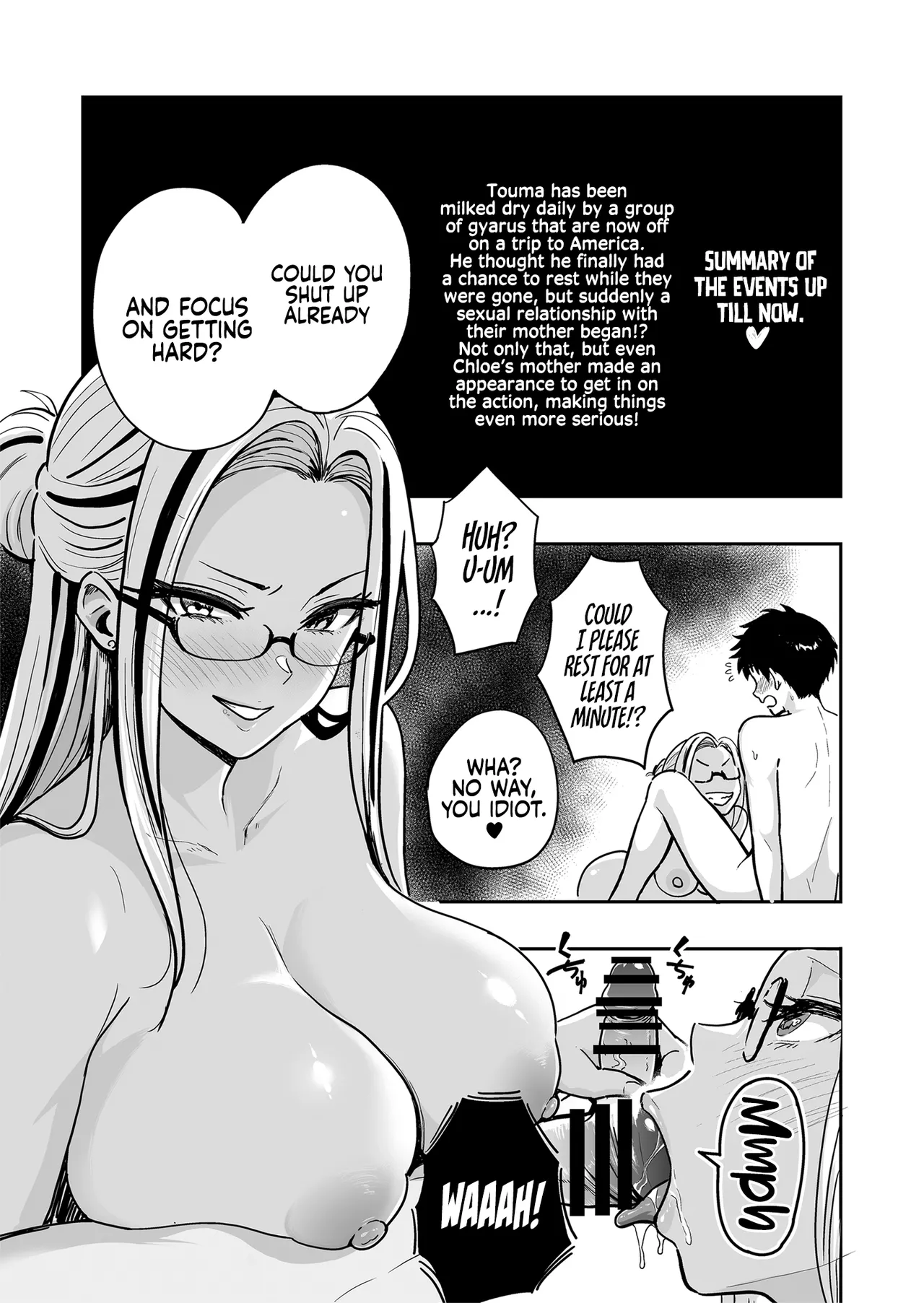 Having Tons of Bareback Sex with Gyarus #5 page 4